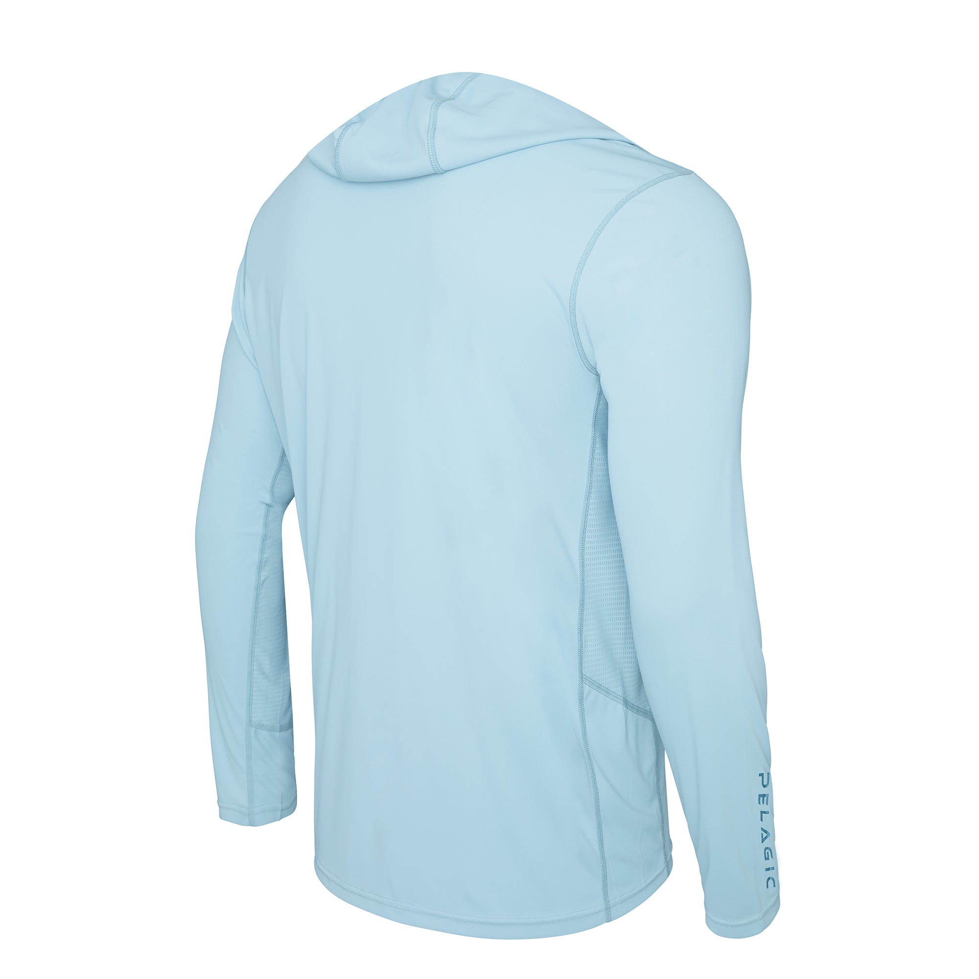 Pelagic Vaportek maglia pesca maniche lunghe azzurra UPF 50+