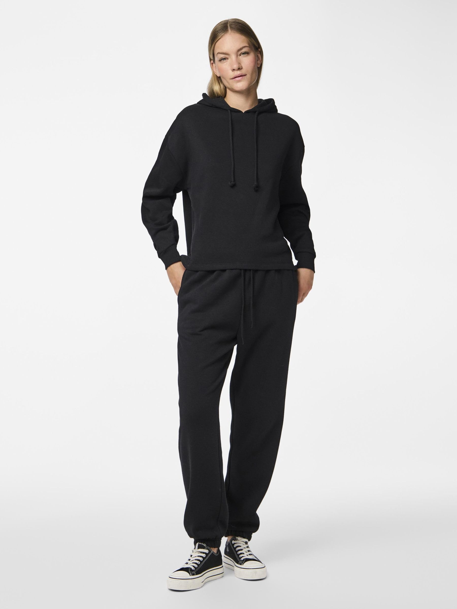 Pieces Pcchilli pantaloni tuta donna cotone morbido