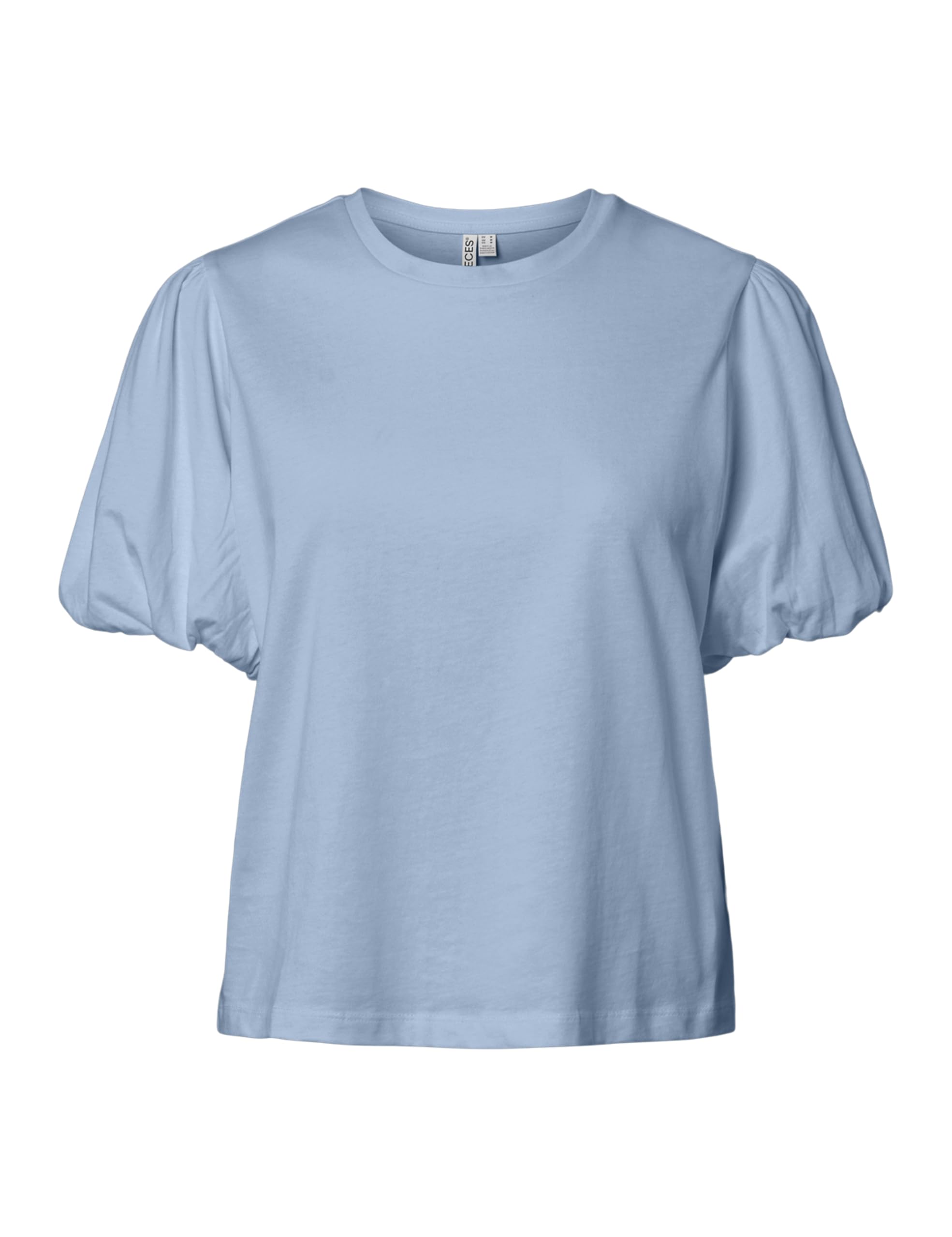 Pieces Pcpernilla SS Puff T-shirt donna jersey maniche a sbuffo