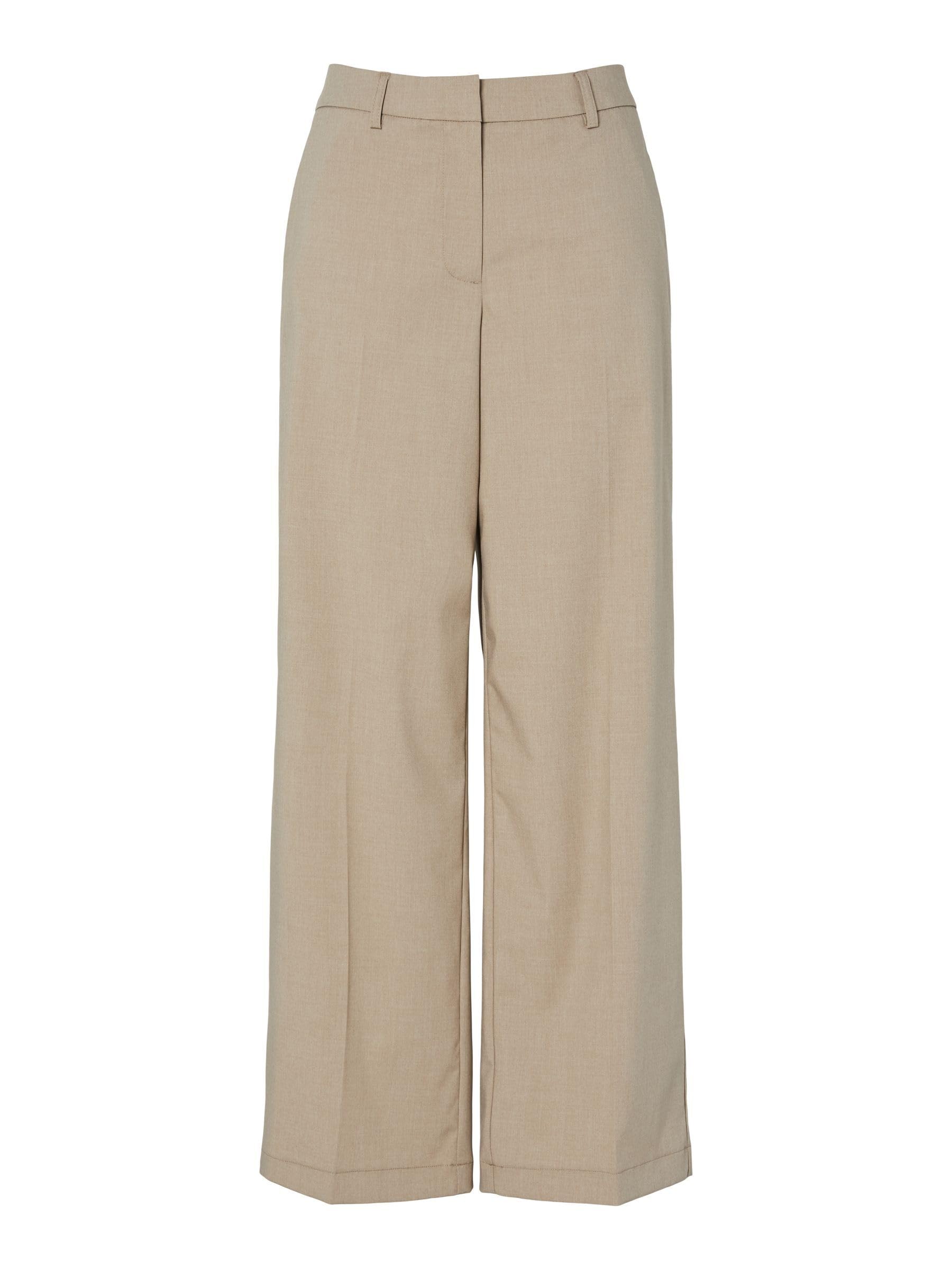 Pieces Pcrosa HW Wide Pant Noos BC pantaloni neri S vita alta