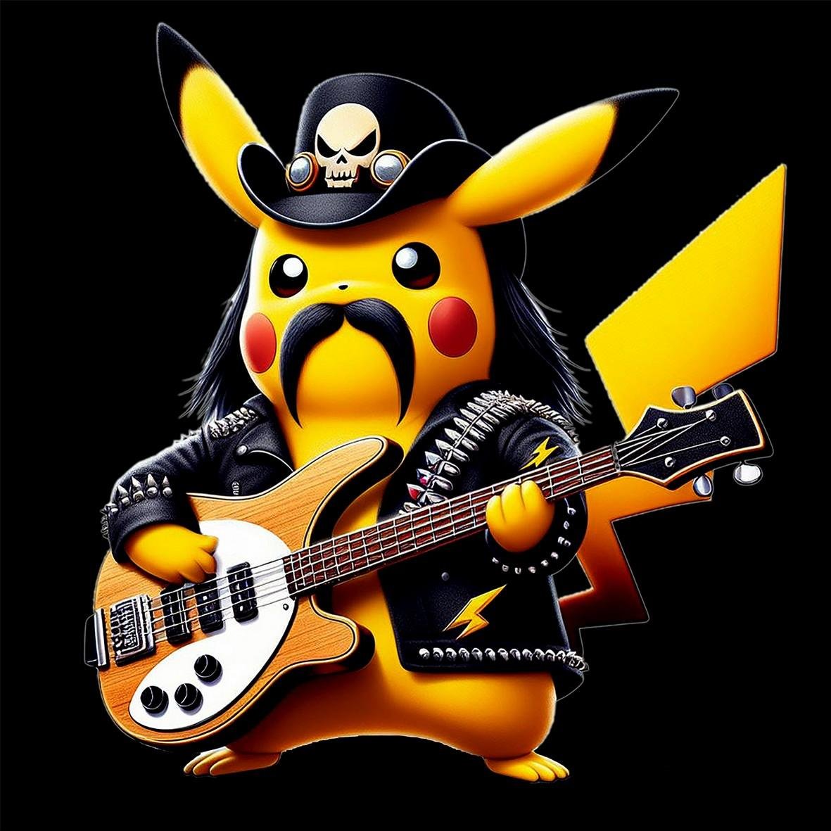Rex Pika Lemmy t-shirt rock unisex