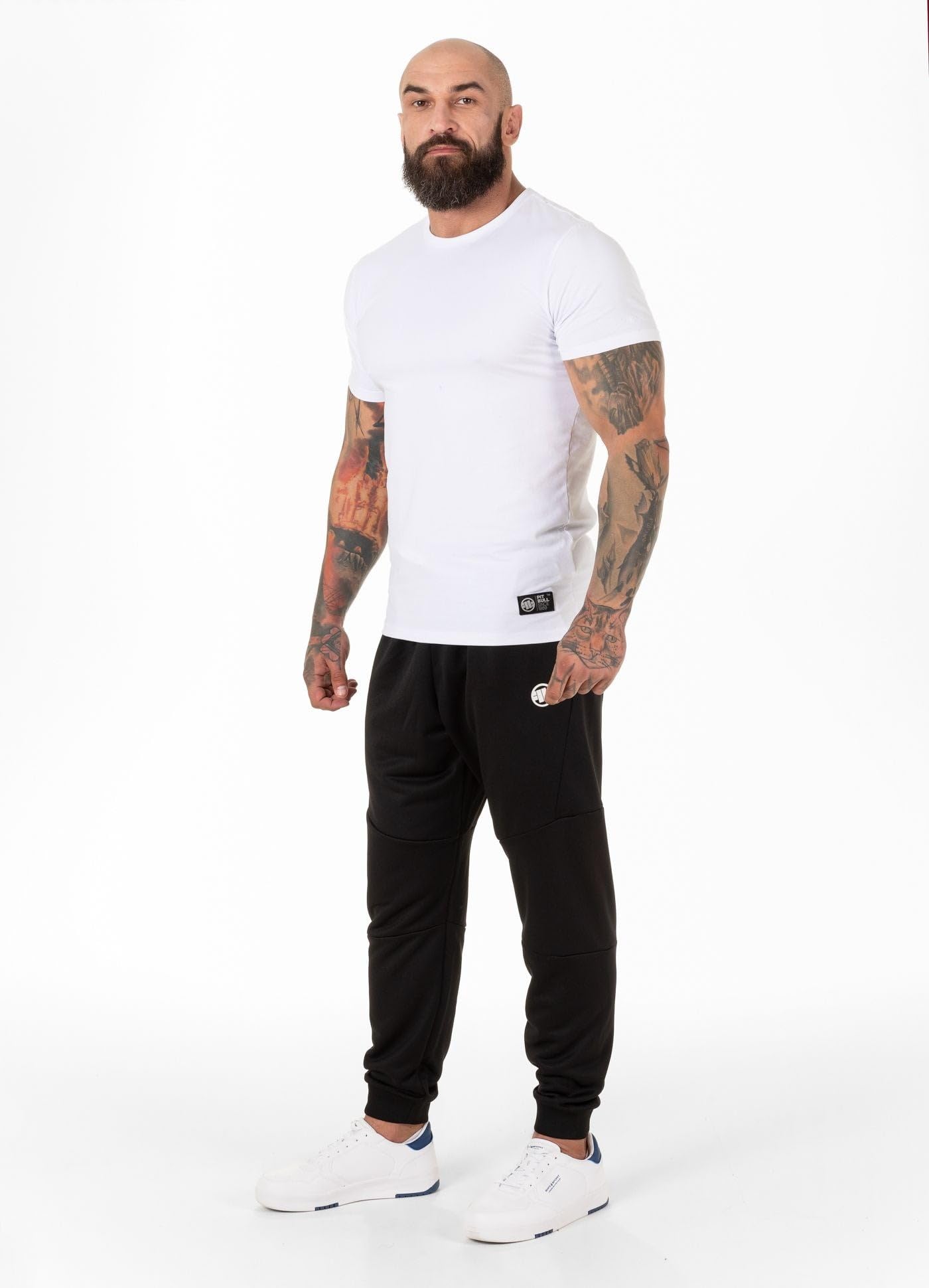 Pitbull Long Oldschool Logo pantaloni jogging uomo sportivi