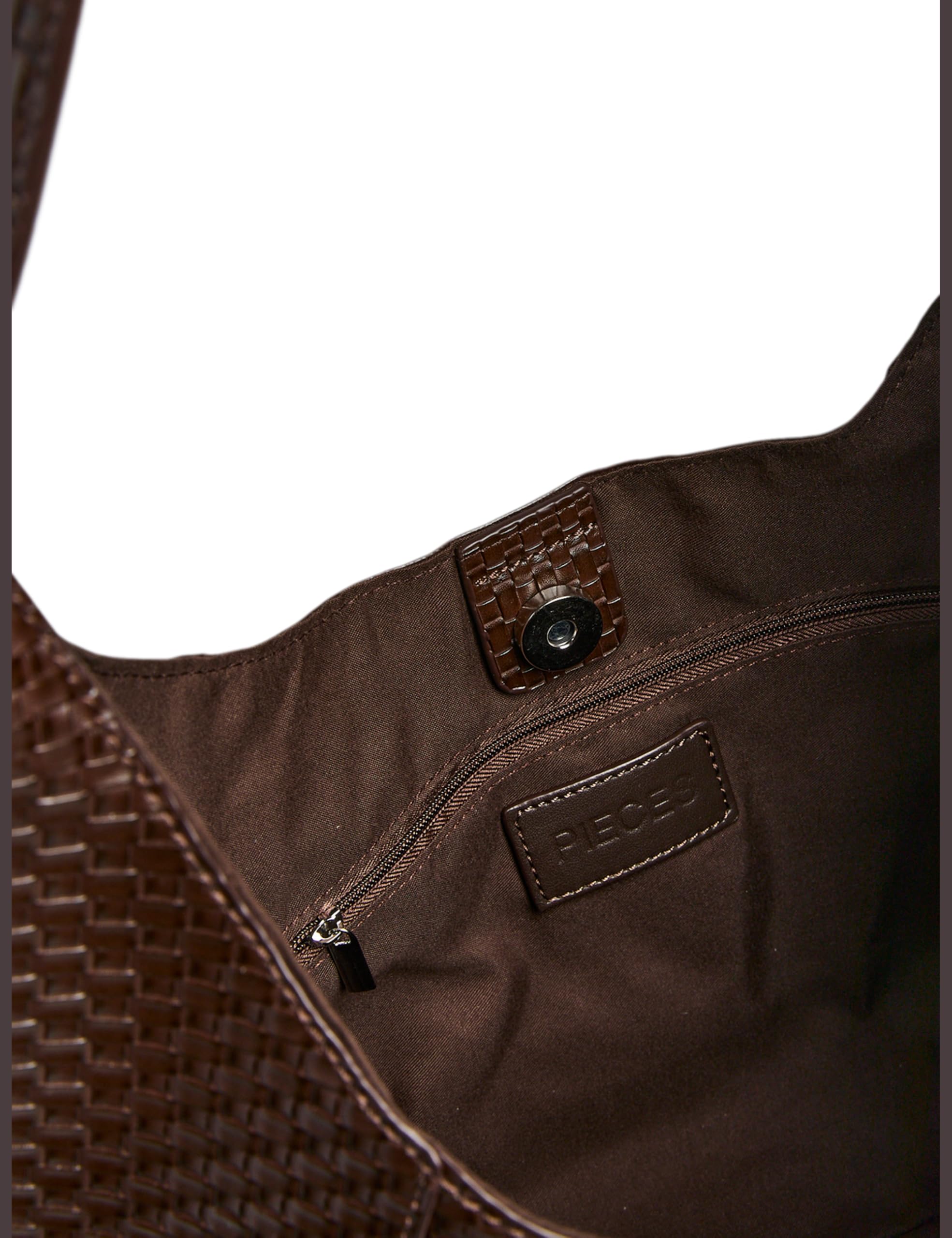 Pieces Pcjoye Borsa Hobo Intrecciata Chicory Coffee