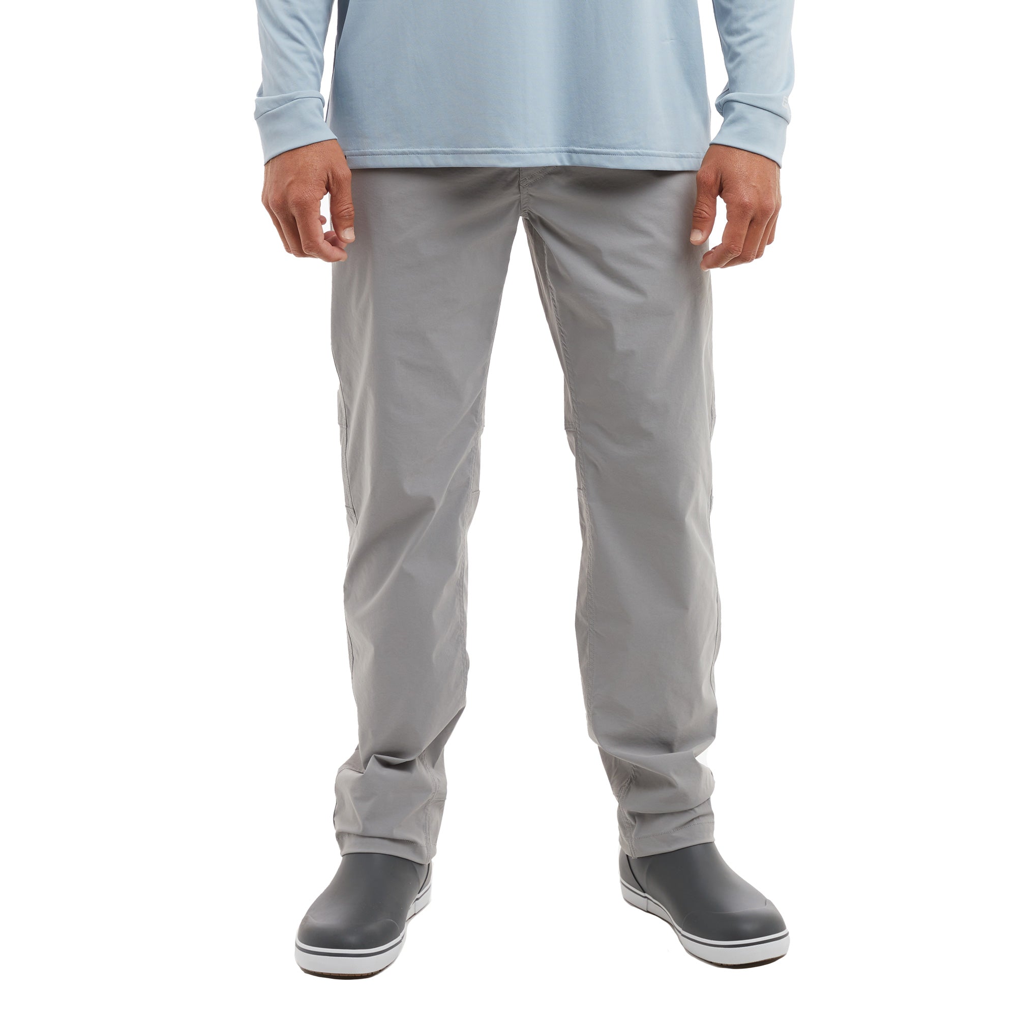 Pelagic Flyline pantaloni uomo grey nylon stretch