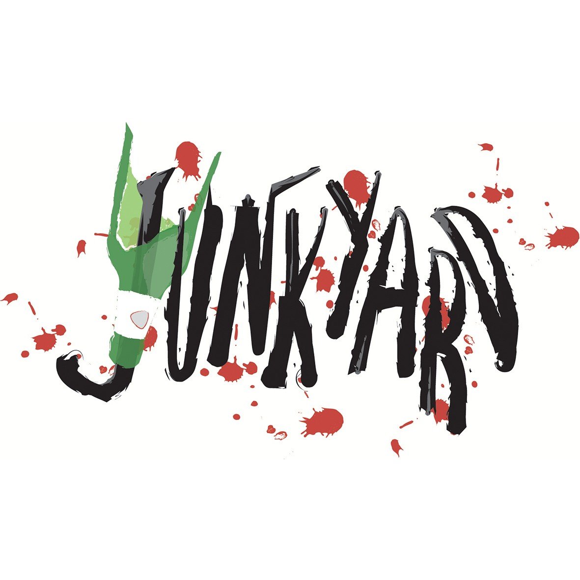 Matrix Music Store Junkyard Logo t-shirt cotone organico