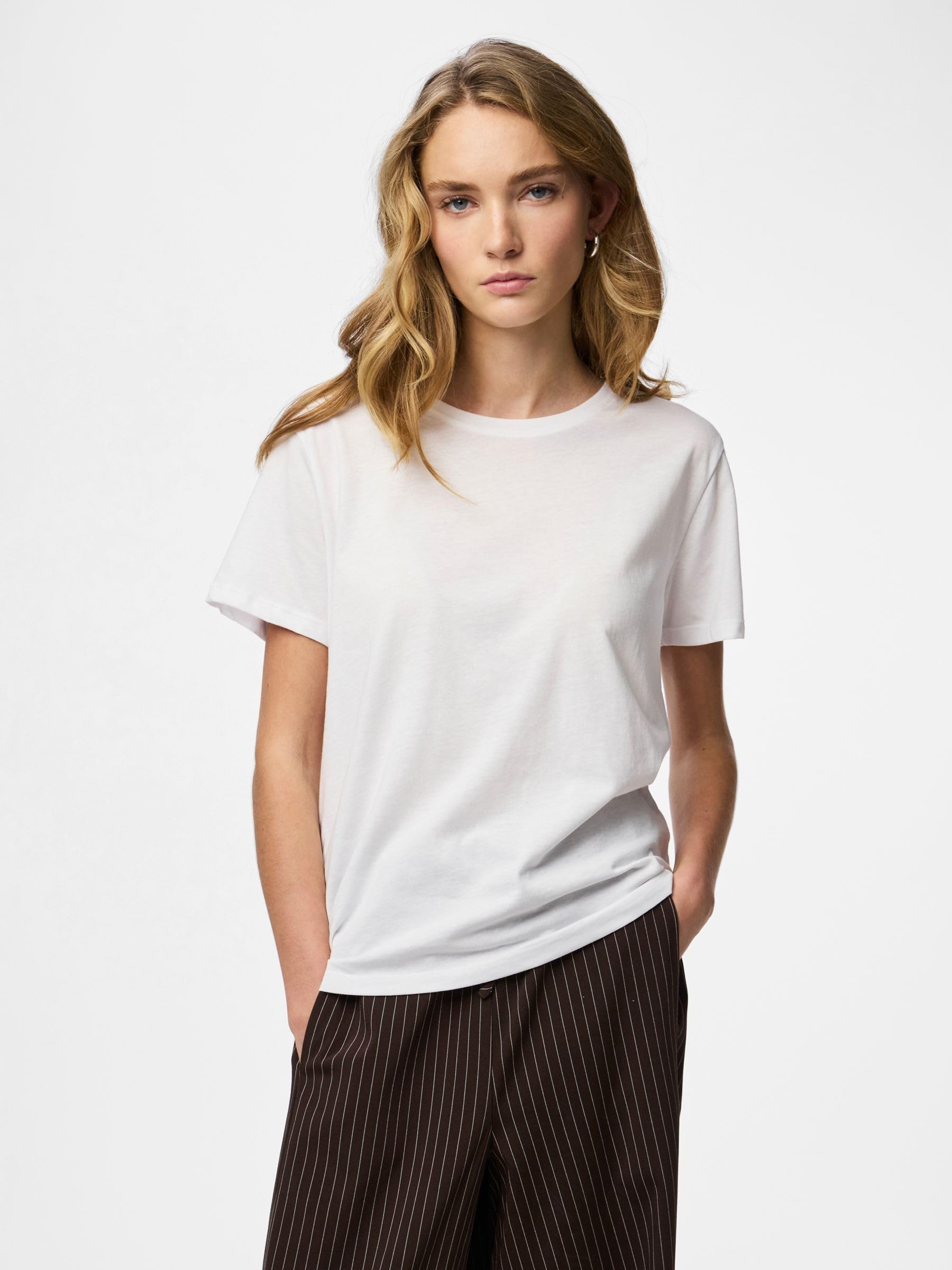 Pieces Pcamira SS Tee Noos maglia donna XL 2 pack nera