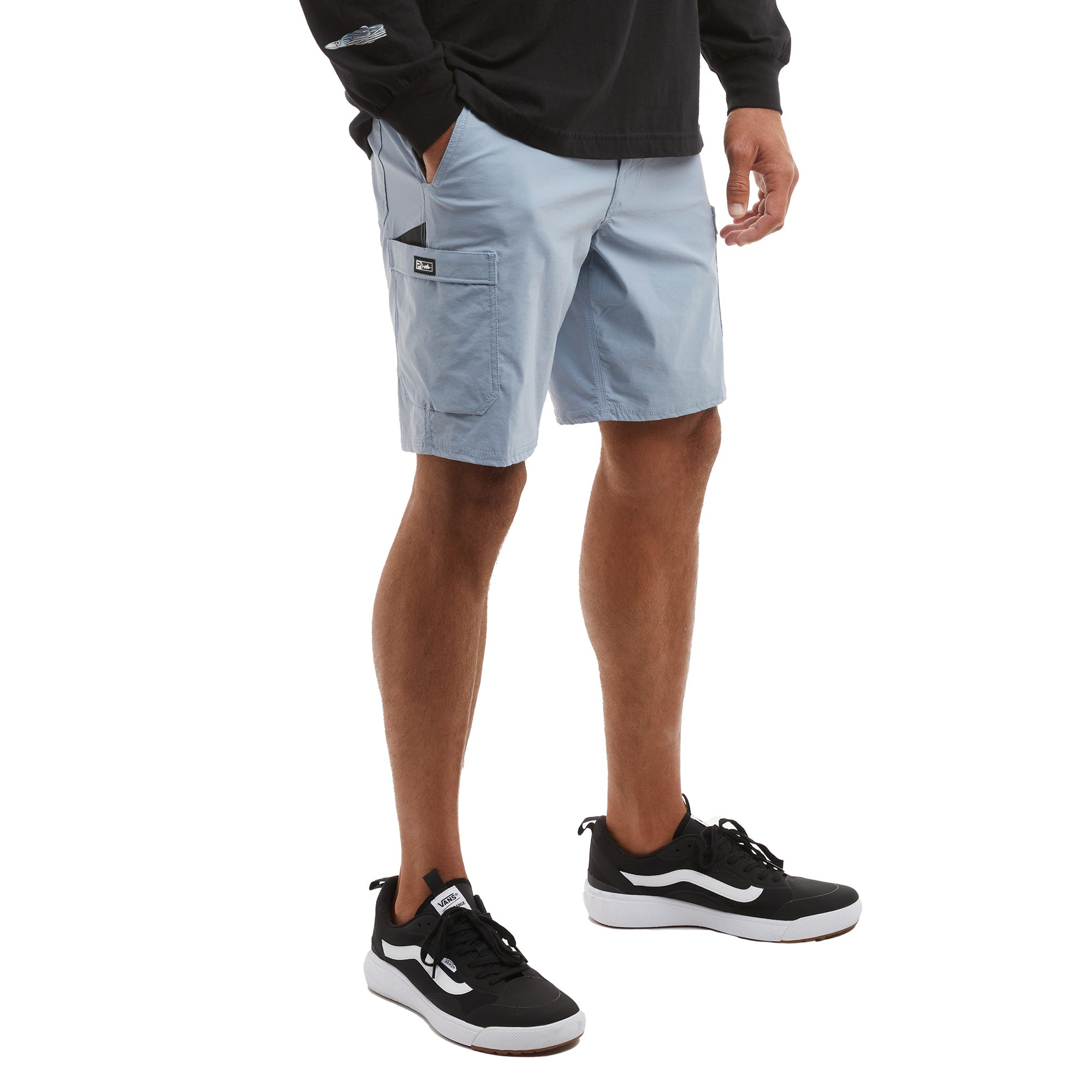 Pelagic Madeira Cargo shorts uomo slate 20 pollici tasche cargo