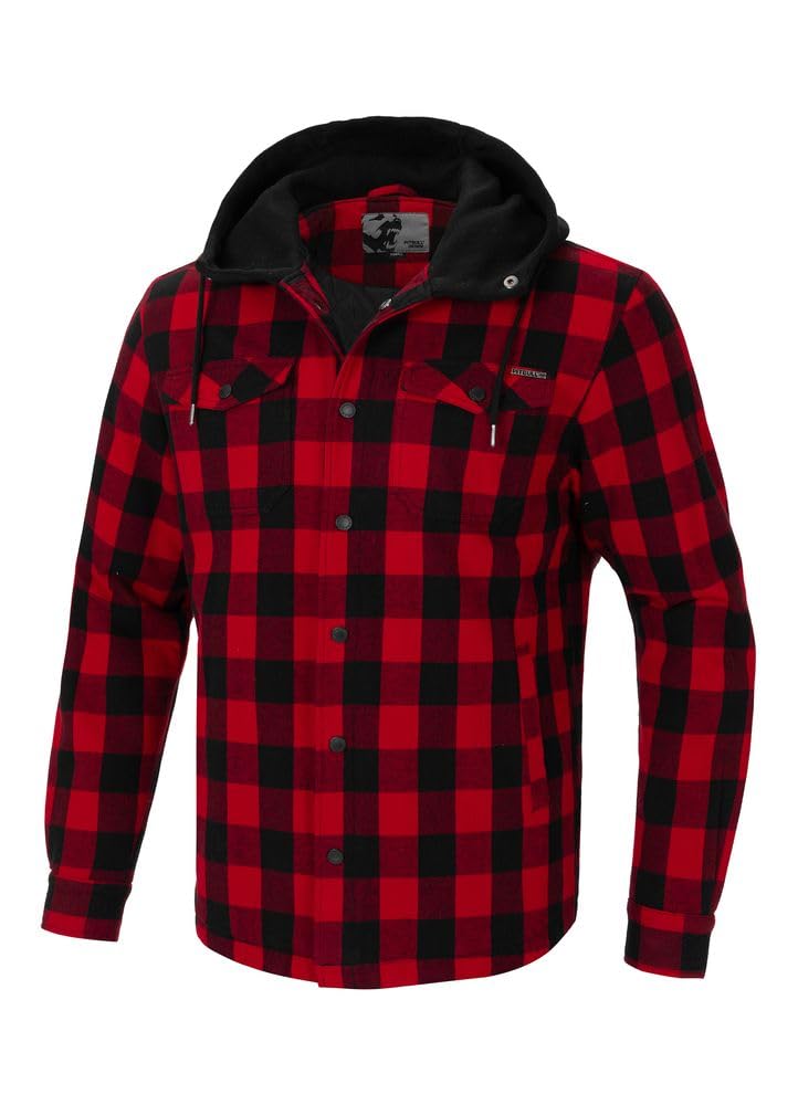 Pit Bull West Coast Pioneer camicia giacca uomo grigia cotone