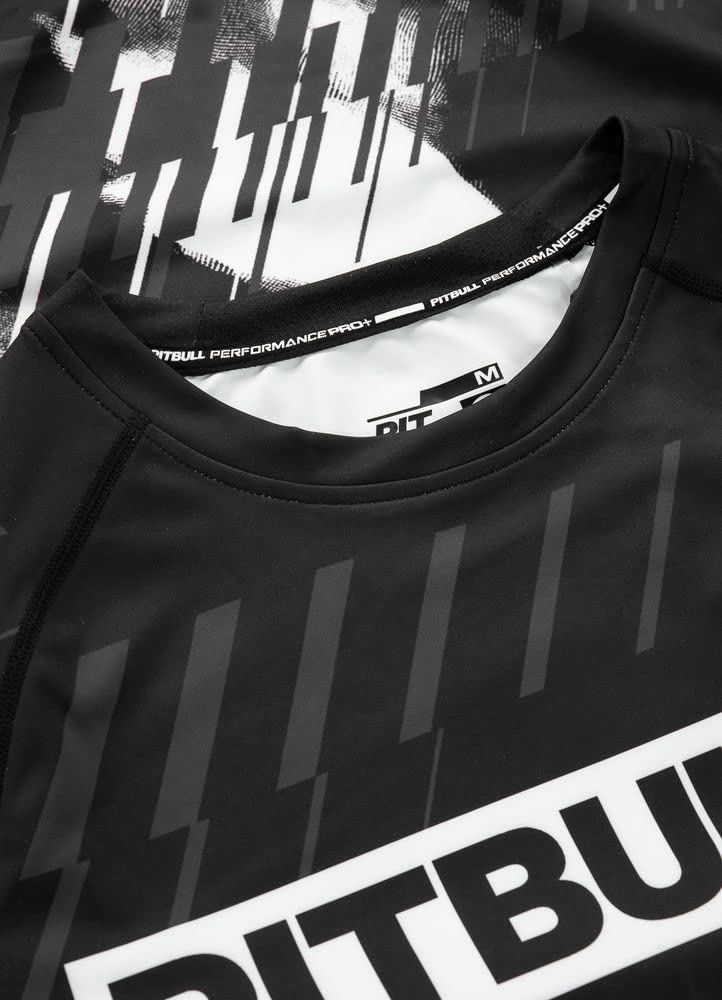 Pit Bull West Coast Street Dog rashguard maniche lunghe aderente