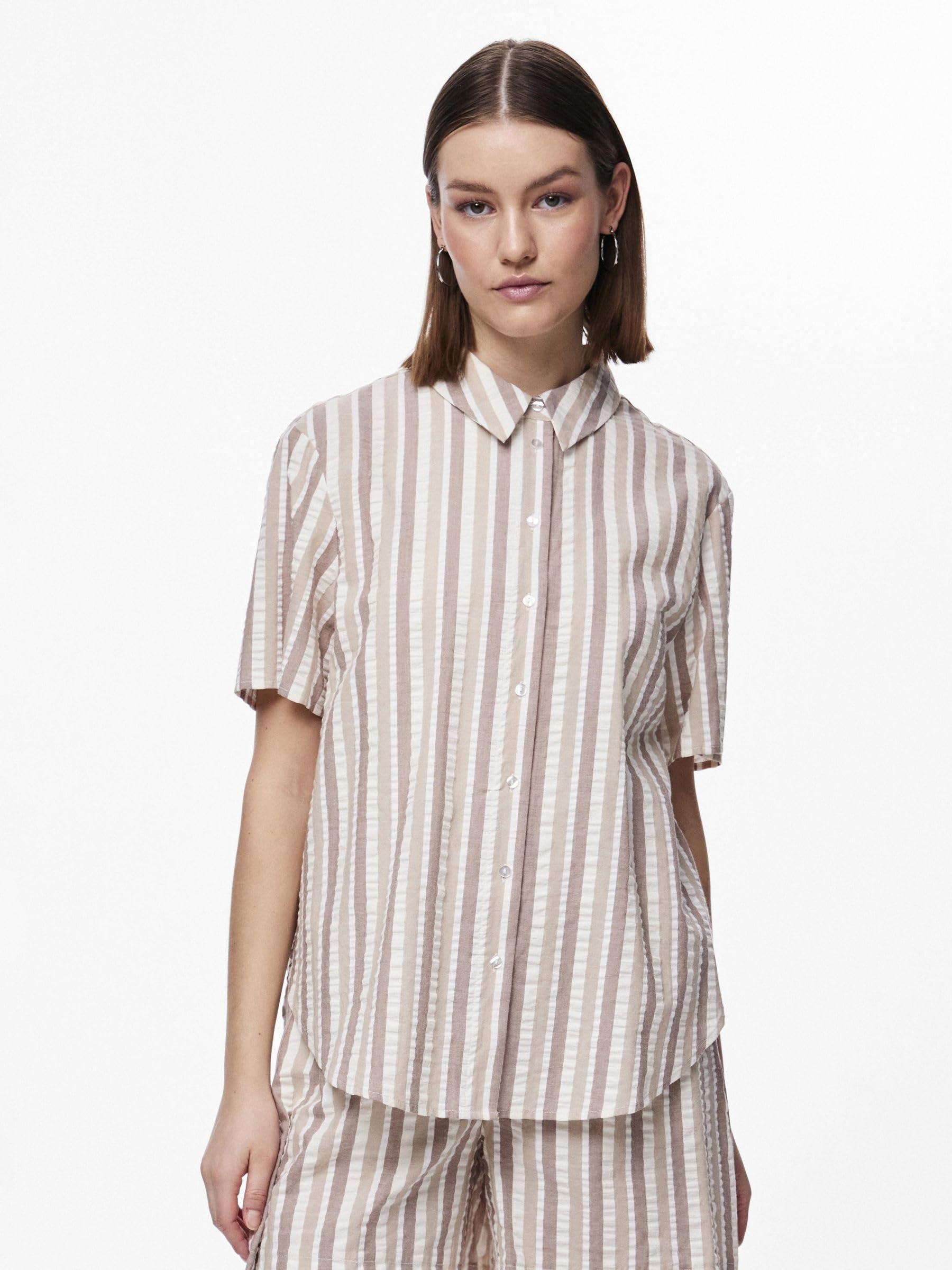 Pieces PCAITLYN camicia maniche corte XL