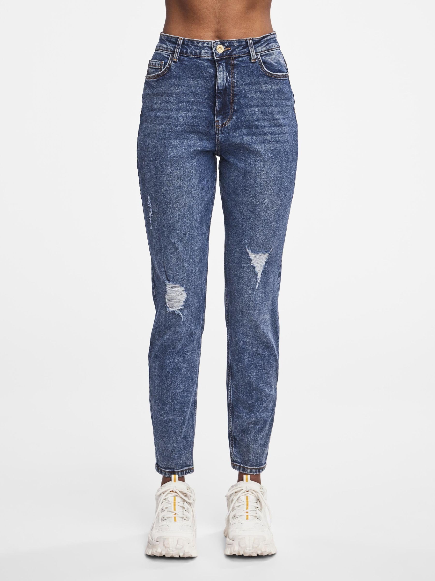 Pieces & Peace Mom pantaloni donna chiari taglia XS