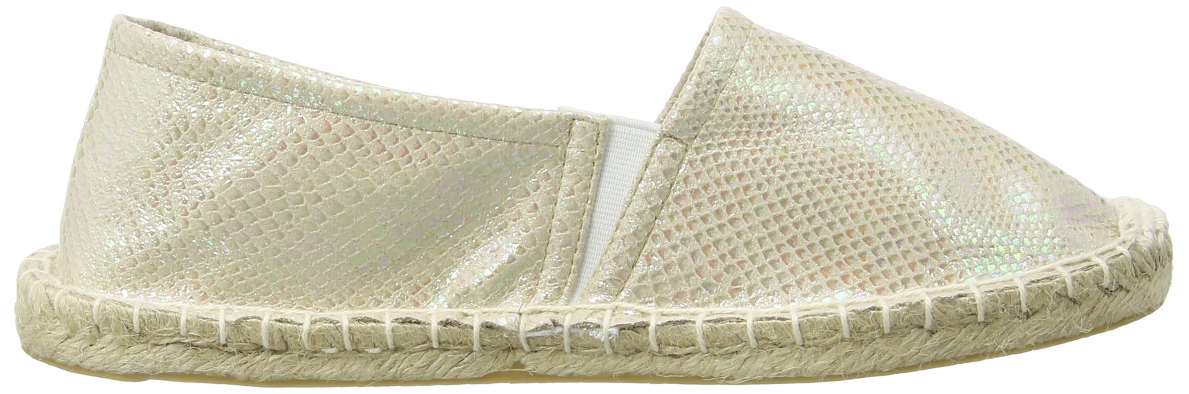Pieces Haisha Espadrillas donna pitonato bianco 38