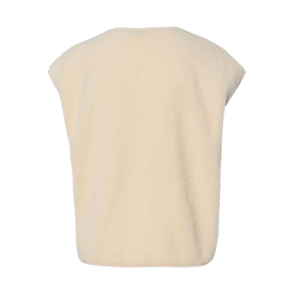 Pieces Katty gilet donna 2XL in pile teddy