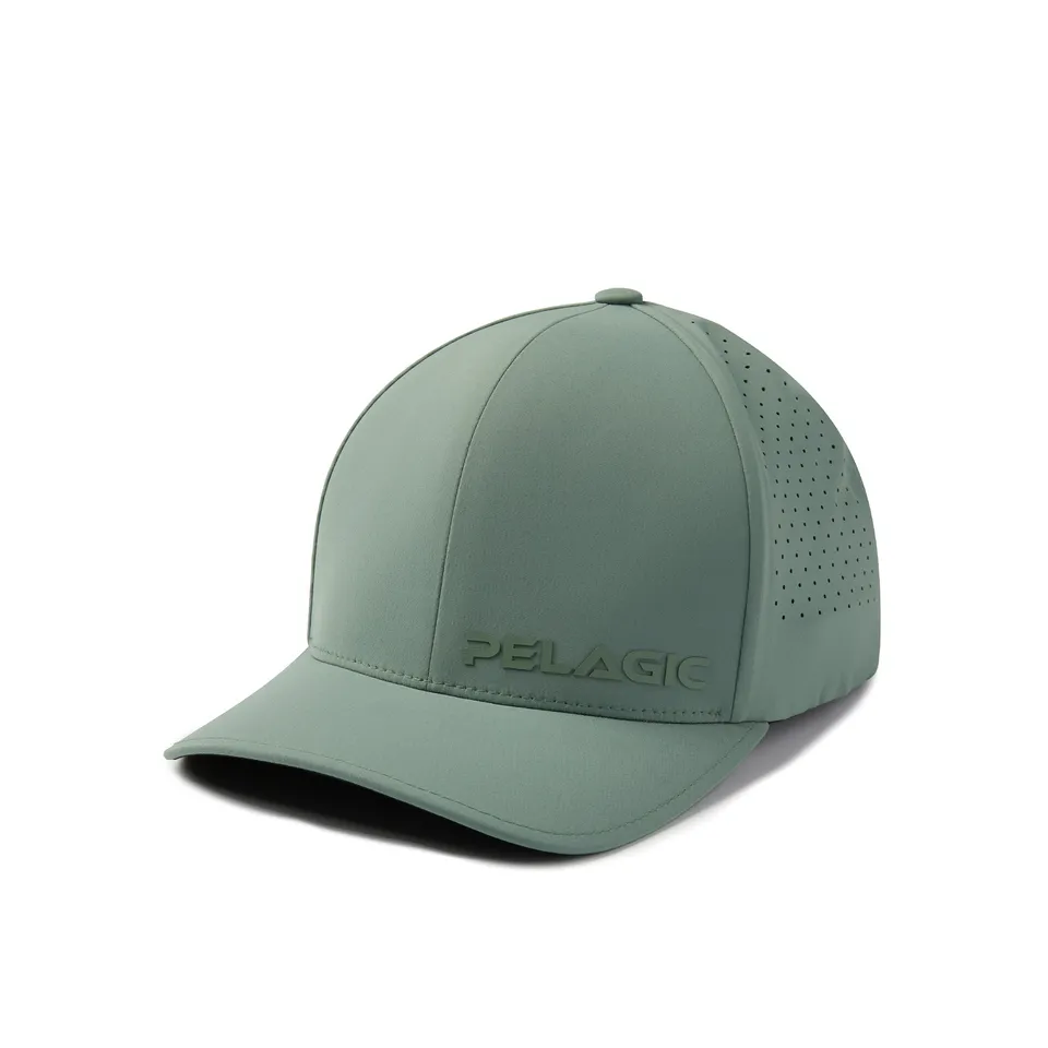 Pelagic Flexfit Alpha cappellino verde mangrovia L/XL leggero