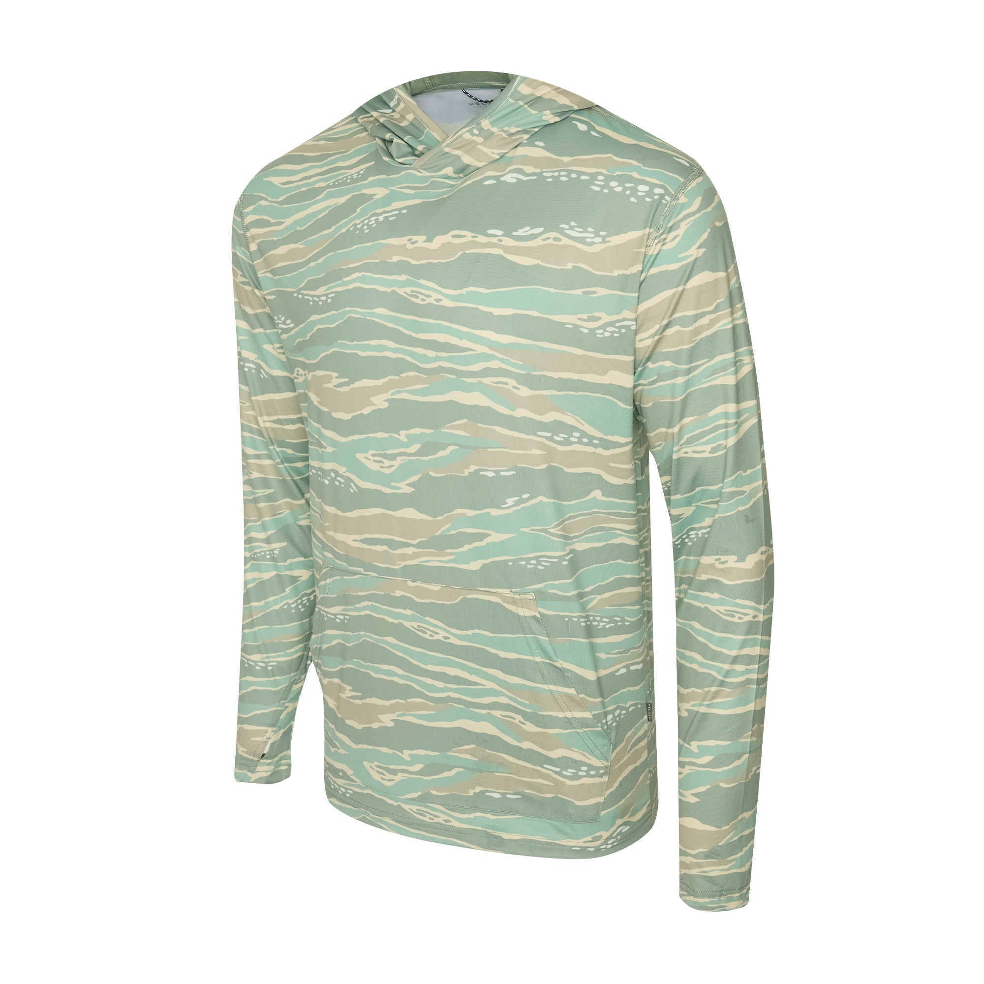PELAGIC Freespool maglia uomo verde manica lunga