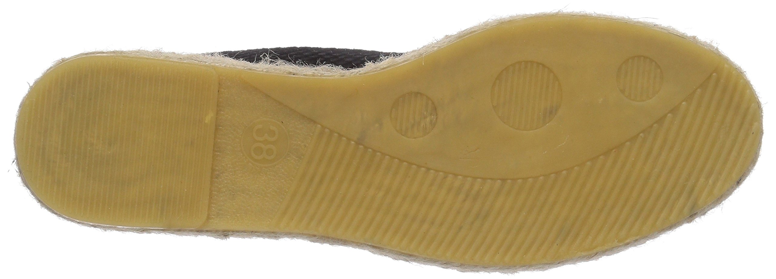 Pieces Kayla espadrillas basse nere 36 EU pelle