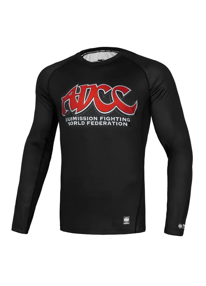 Pitbull West Coast ADCC rashguard maniche lunghe uomo traspirante
