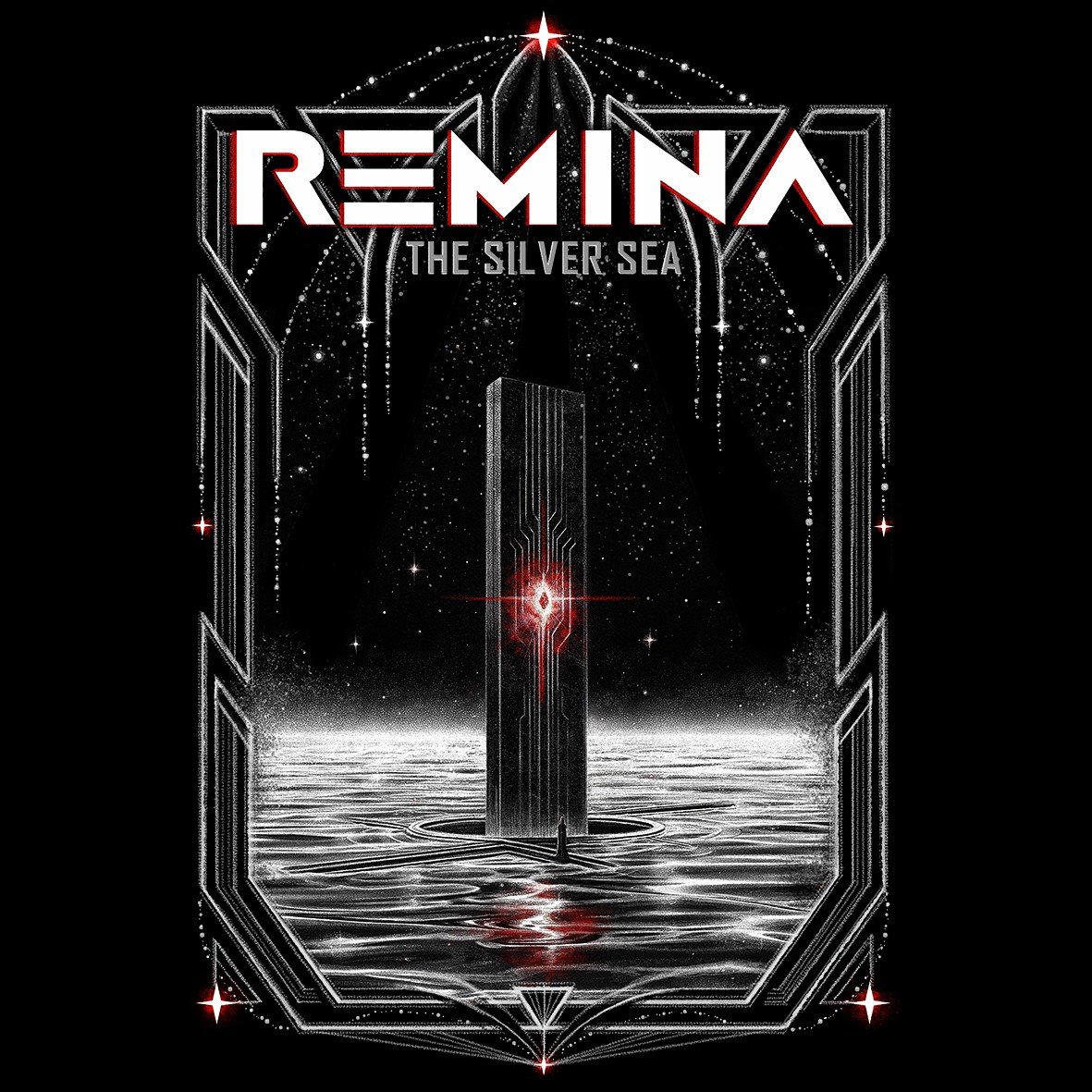 Matrix Music Store Remina The Silver Sea t-shirt cotone organico