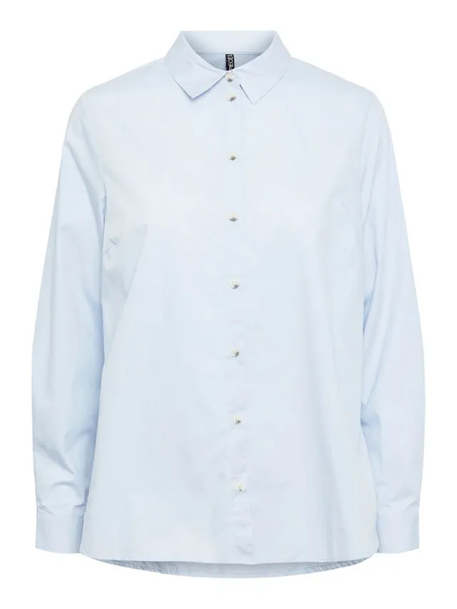 Pieces Pcofelia camicia donna kentucky blue taglia L cotone