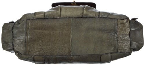 Pieces Totally Royal Leather Small borsa donna verde pelle