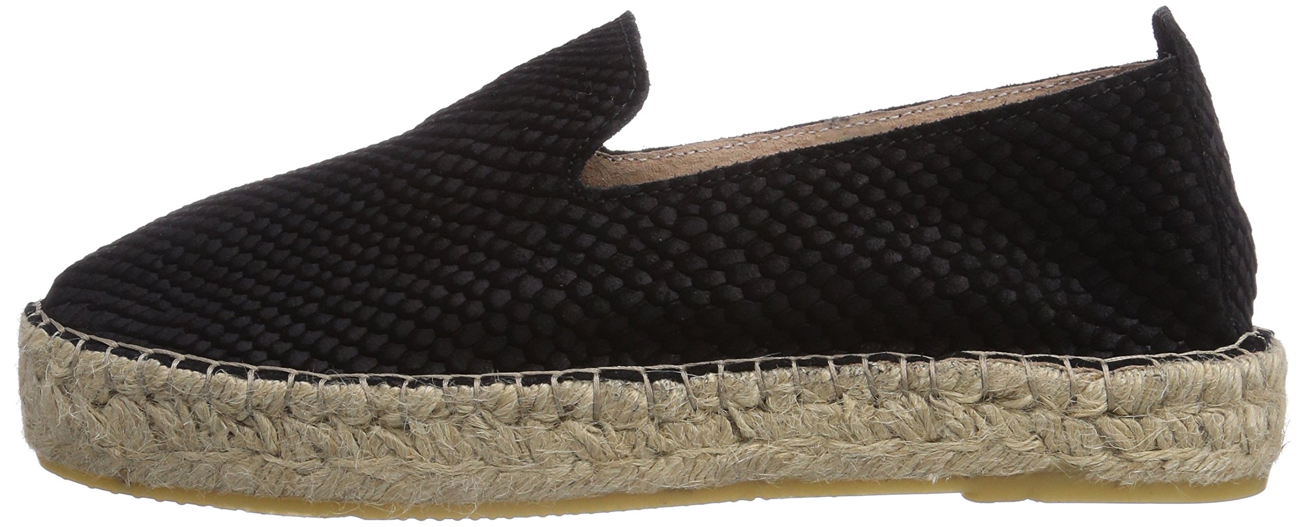 Pieces Kayla espadrillas basse nere 36 EU pelle