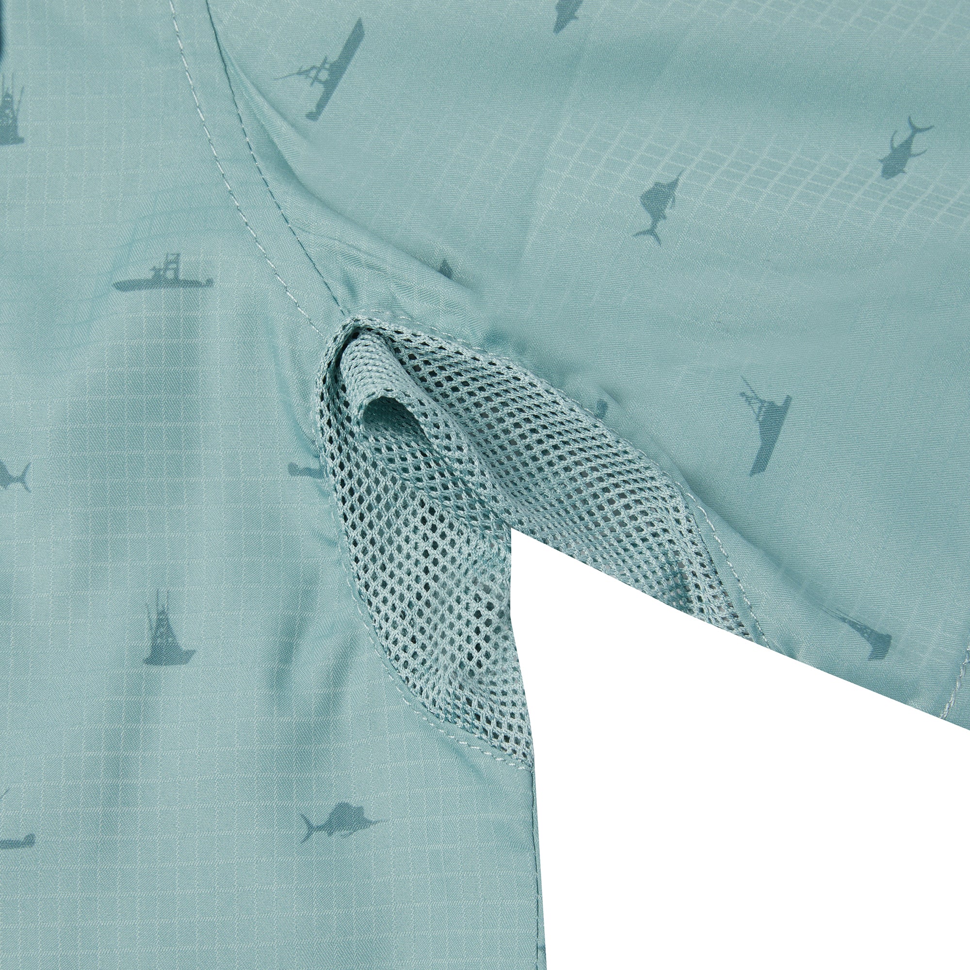 Pelagic Keys Mini Arch camicia trellis UPF 50+