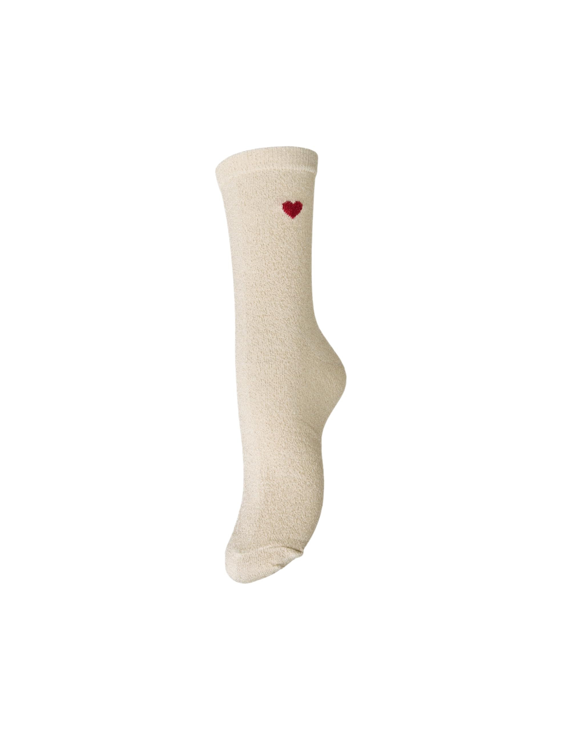 PIECES Pcnolia Lurex Socks FC calzini betulla lurex taglia unica