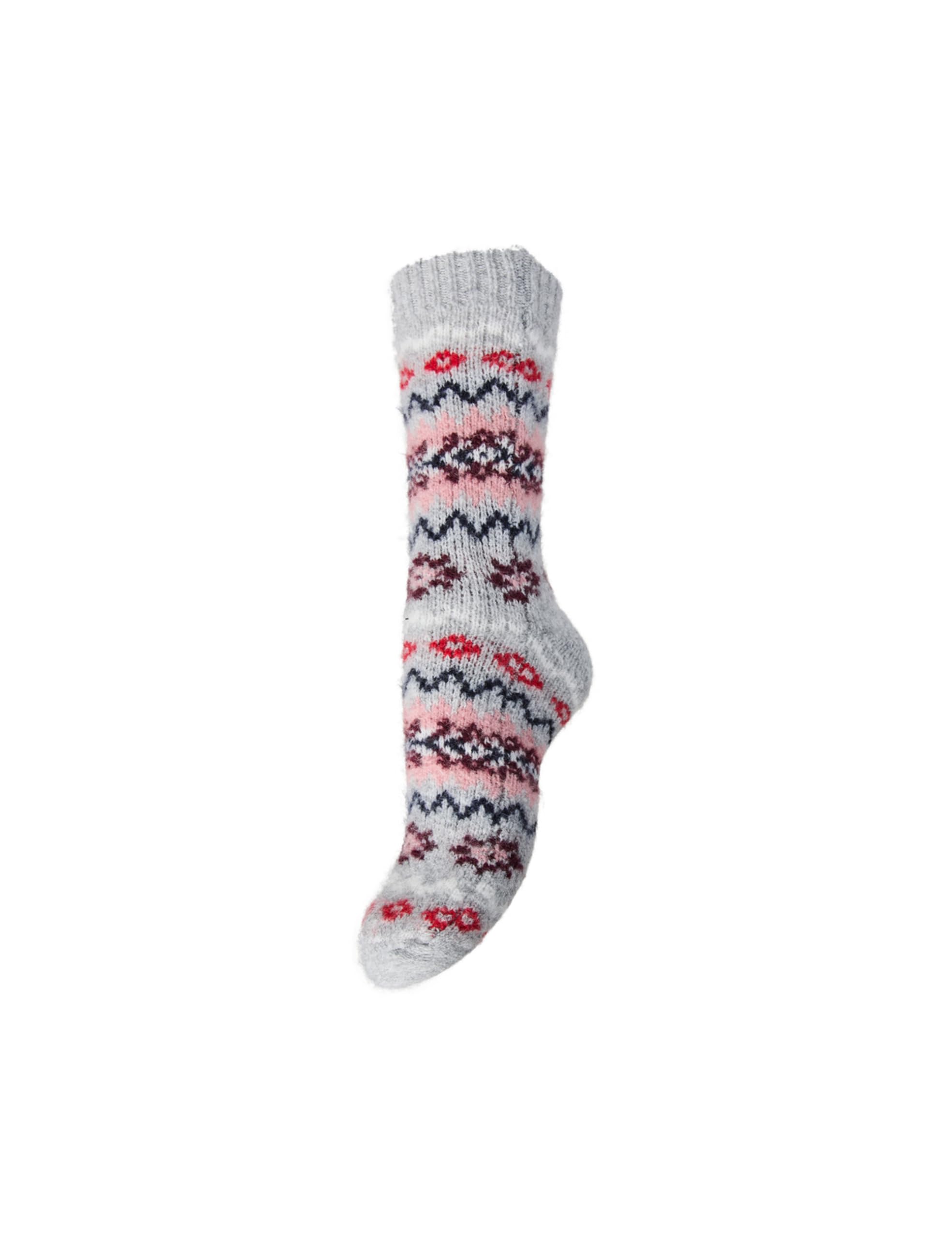 Pieces Pcannie Socks calzini donna grigio melange