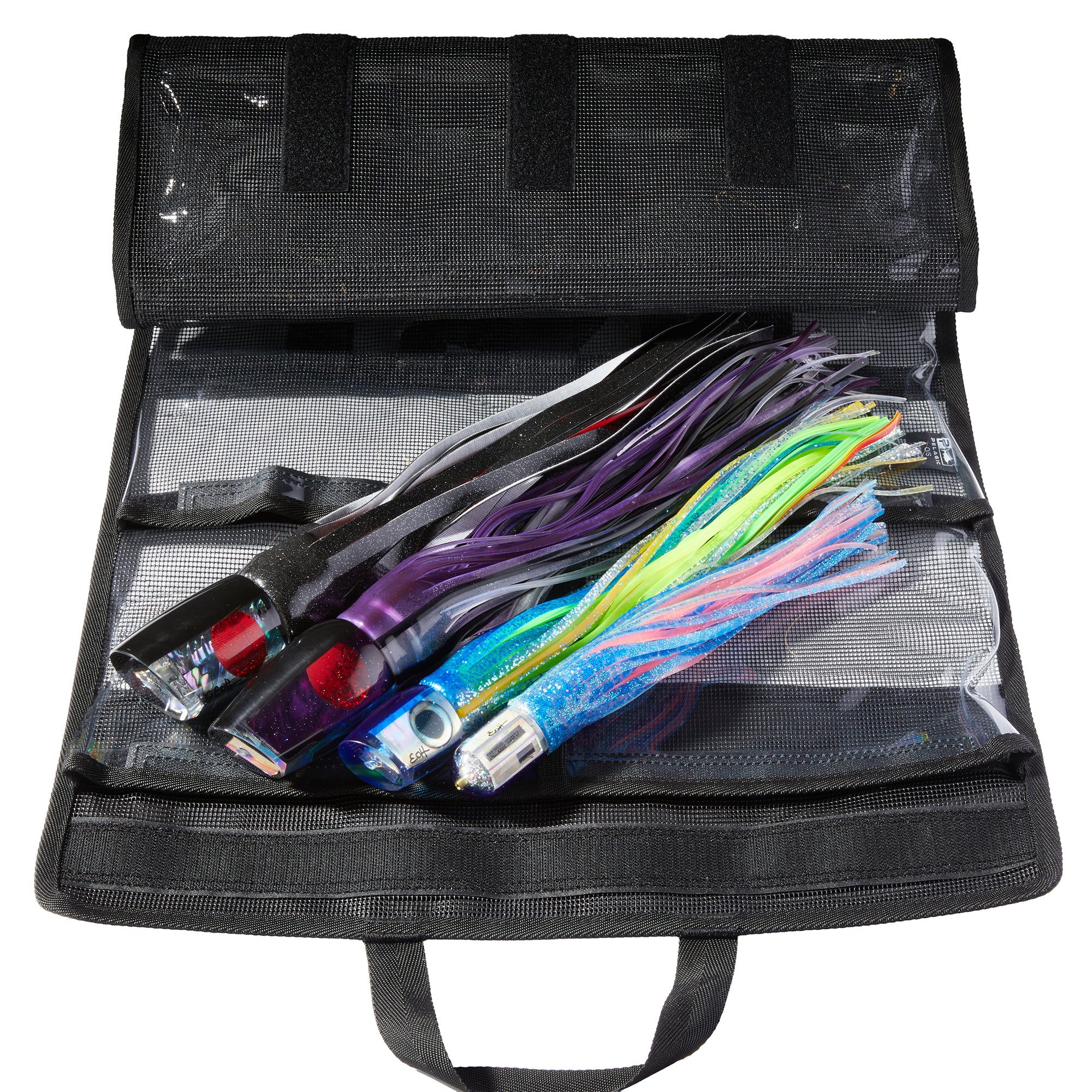 PELAGIC Lure Bag borsa pesca nera arrotolabile 112 cm