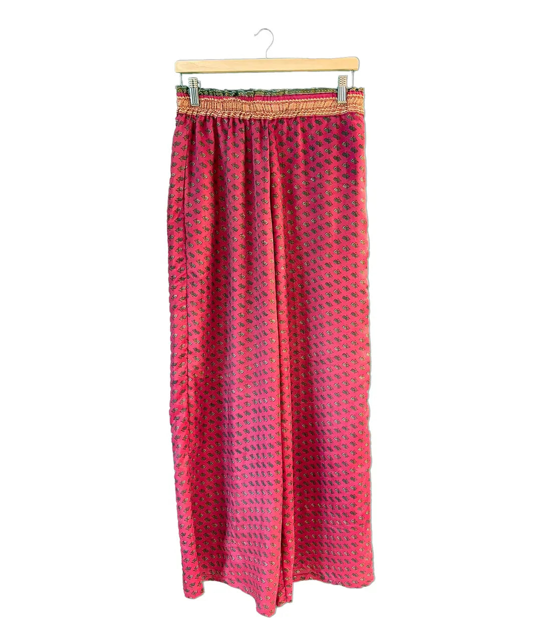 el.residu Madhu Sari 16 pantaloni S/M sari vintage