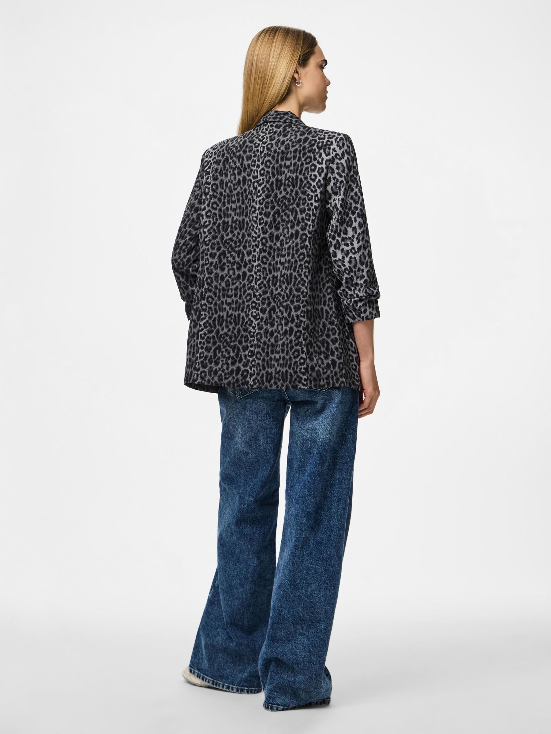 Pieces Pcbosella 3/4 Printed Blazer fantasia manica 3/4