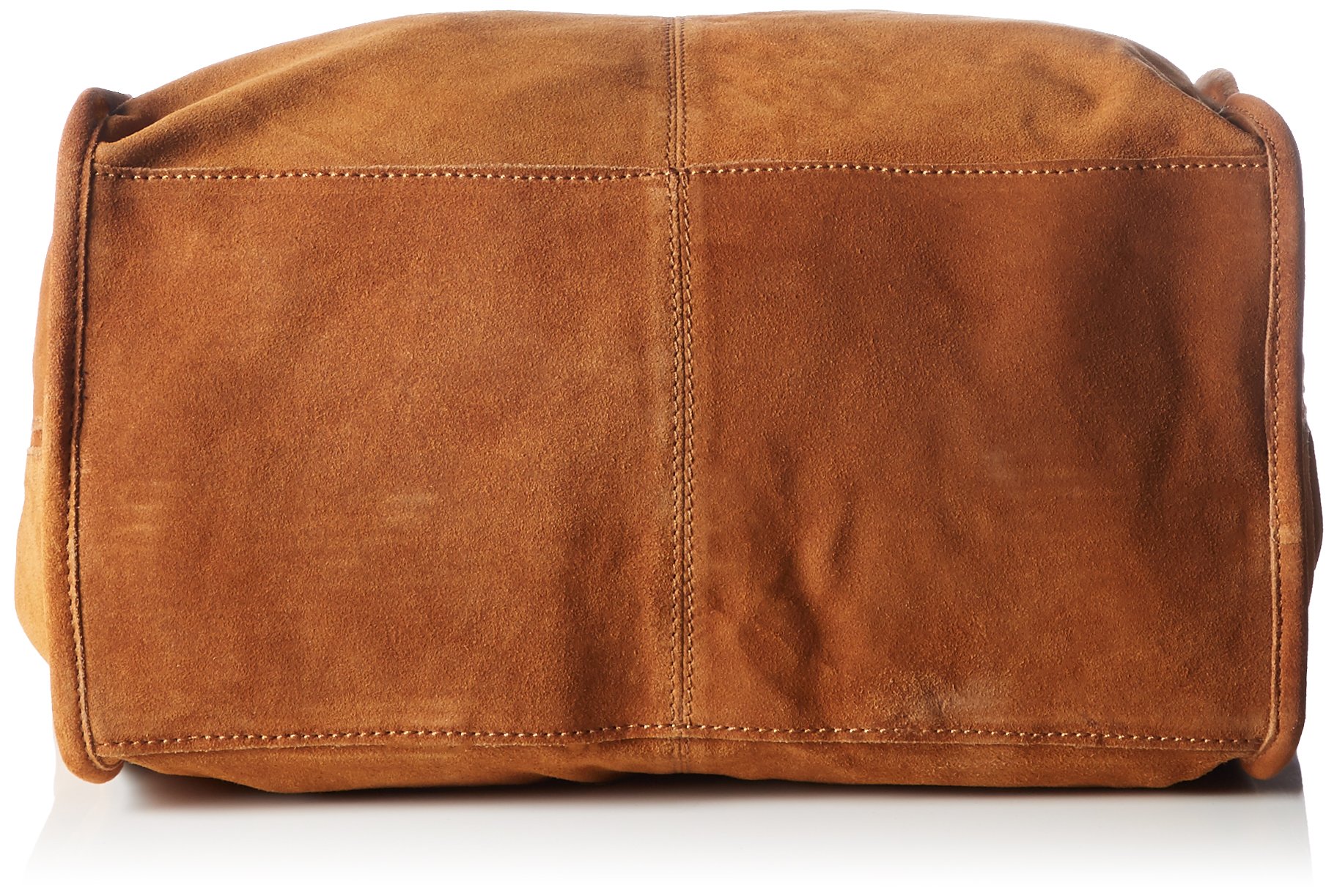 Pieces Ps Susy Suede Net borsa tracolla donna marrone scamosciata