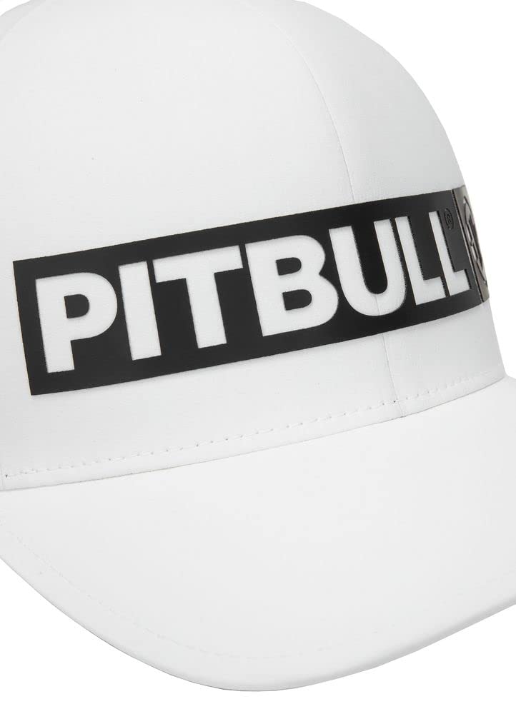 Pitbull Stretch Hilltop berretto snapback bianco elastico