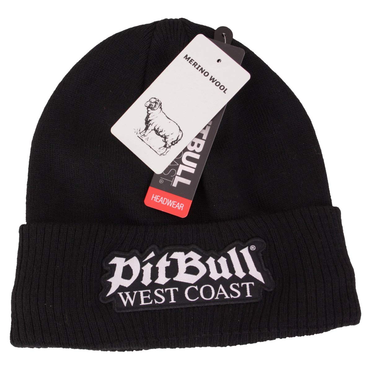 Pit Bull Old Logo berretto invernale nero cotone