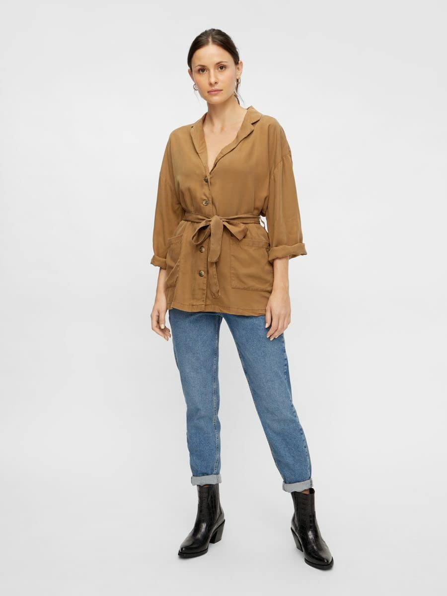 Pieces trench donna mezza stagione con cintura