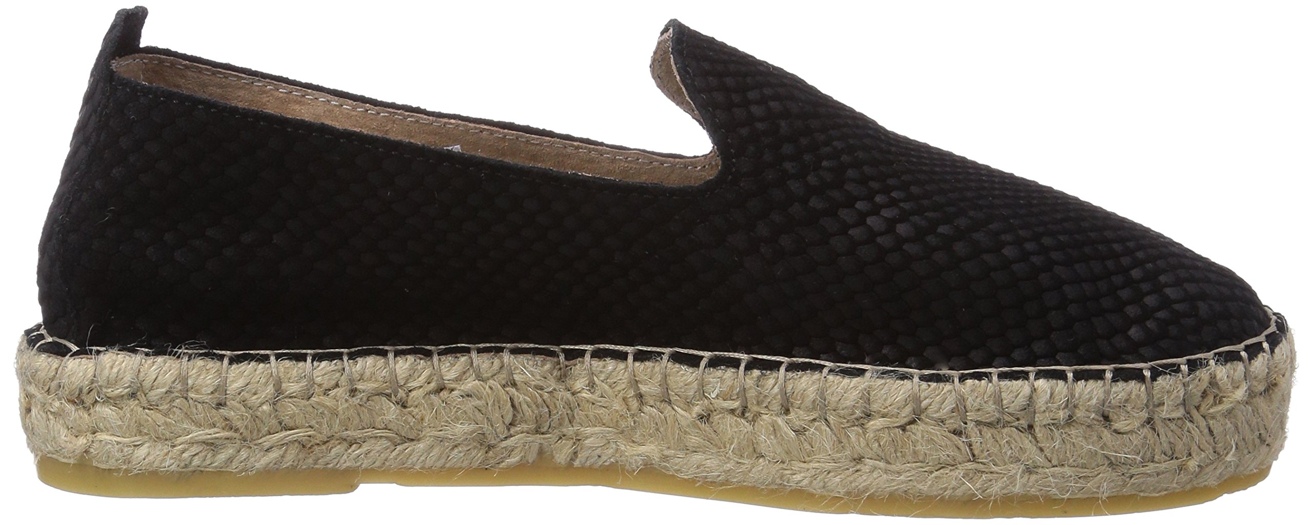 Pieces Kayla espadrillas basse nere 36 EU pelle