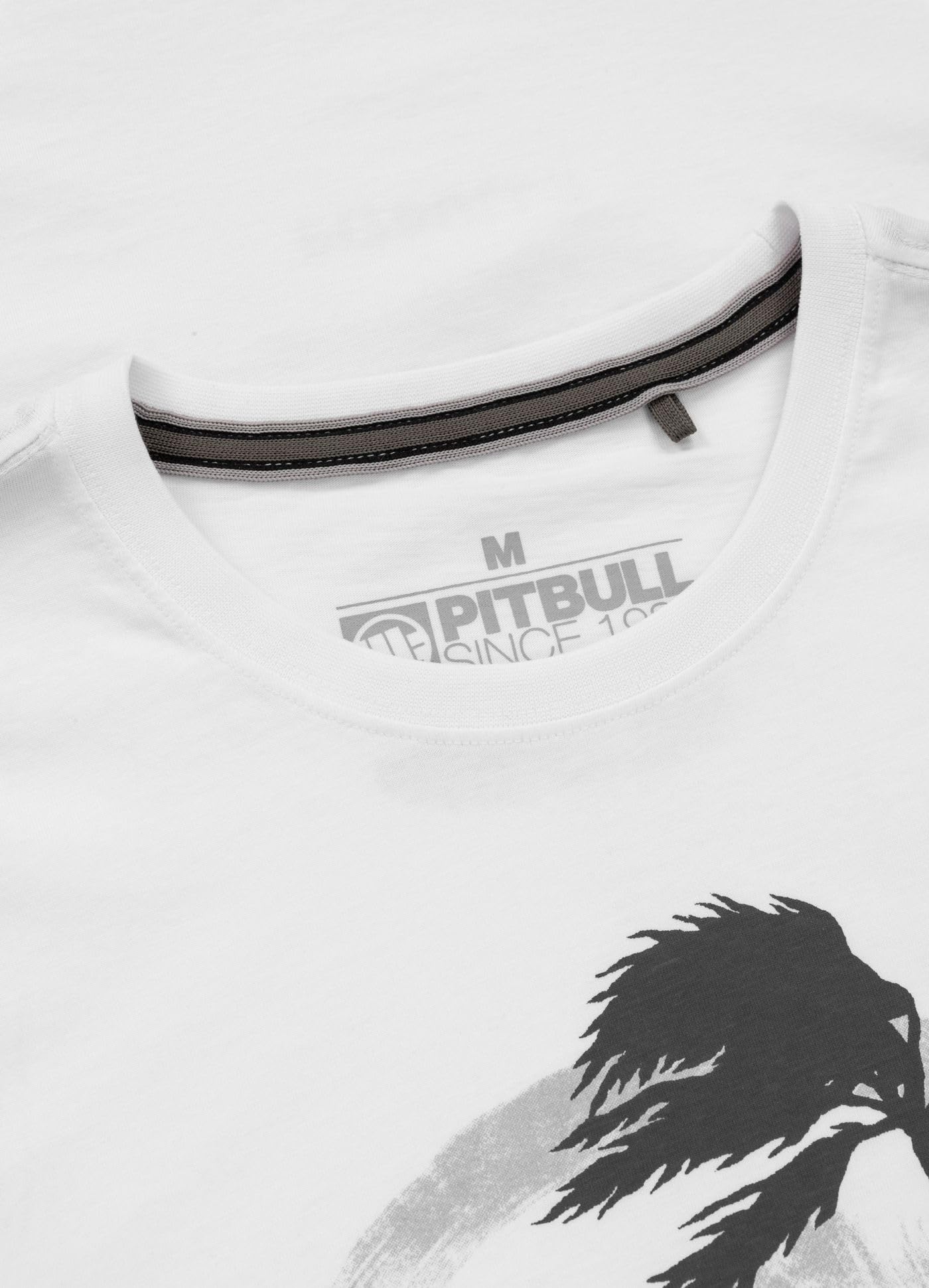 Pitbull Palms maglietta uomo cotone stampa palme