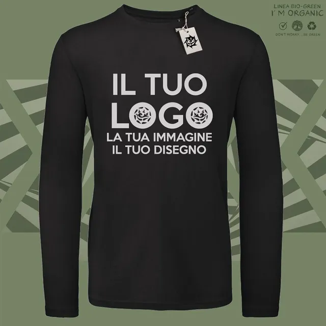 Matrix Music Store T-Shirt Uomo Long Sleeve maglia personalizzabile