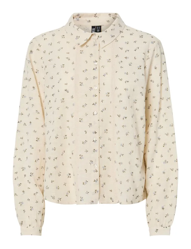 Pieces Pcjollie LS camicia donna taglia L manica lunga