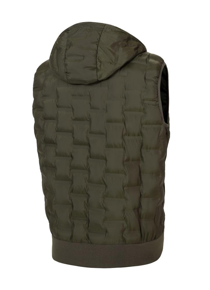 Pitbull Eclipse gilet uomo con cappuccio smanicato