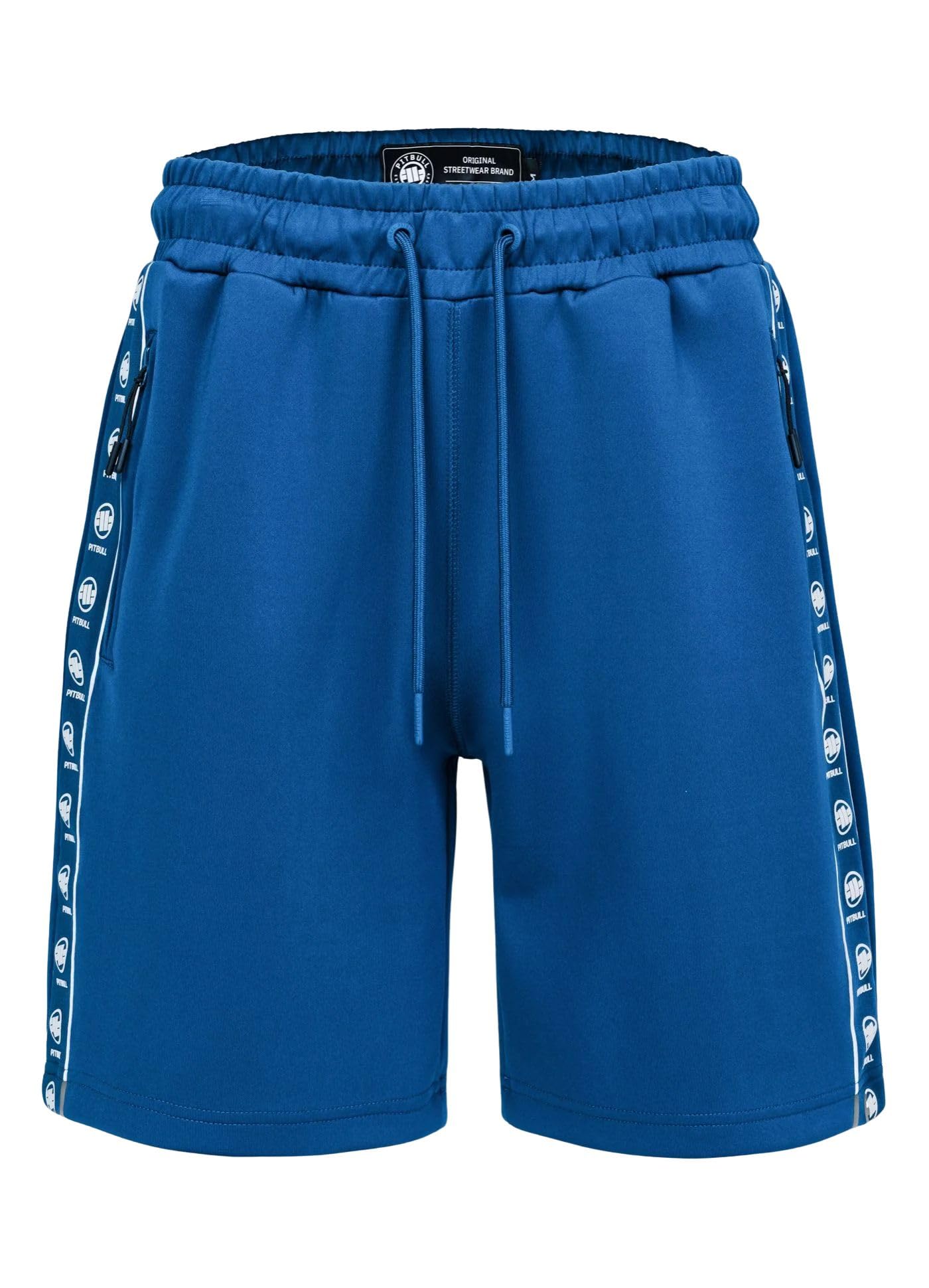 Pitbull Oldschool Powers Shorts Uomo in Felpa con Zip