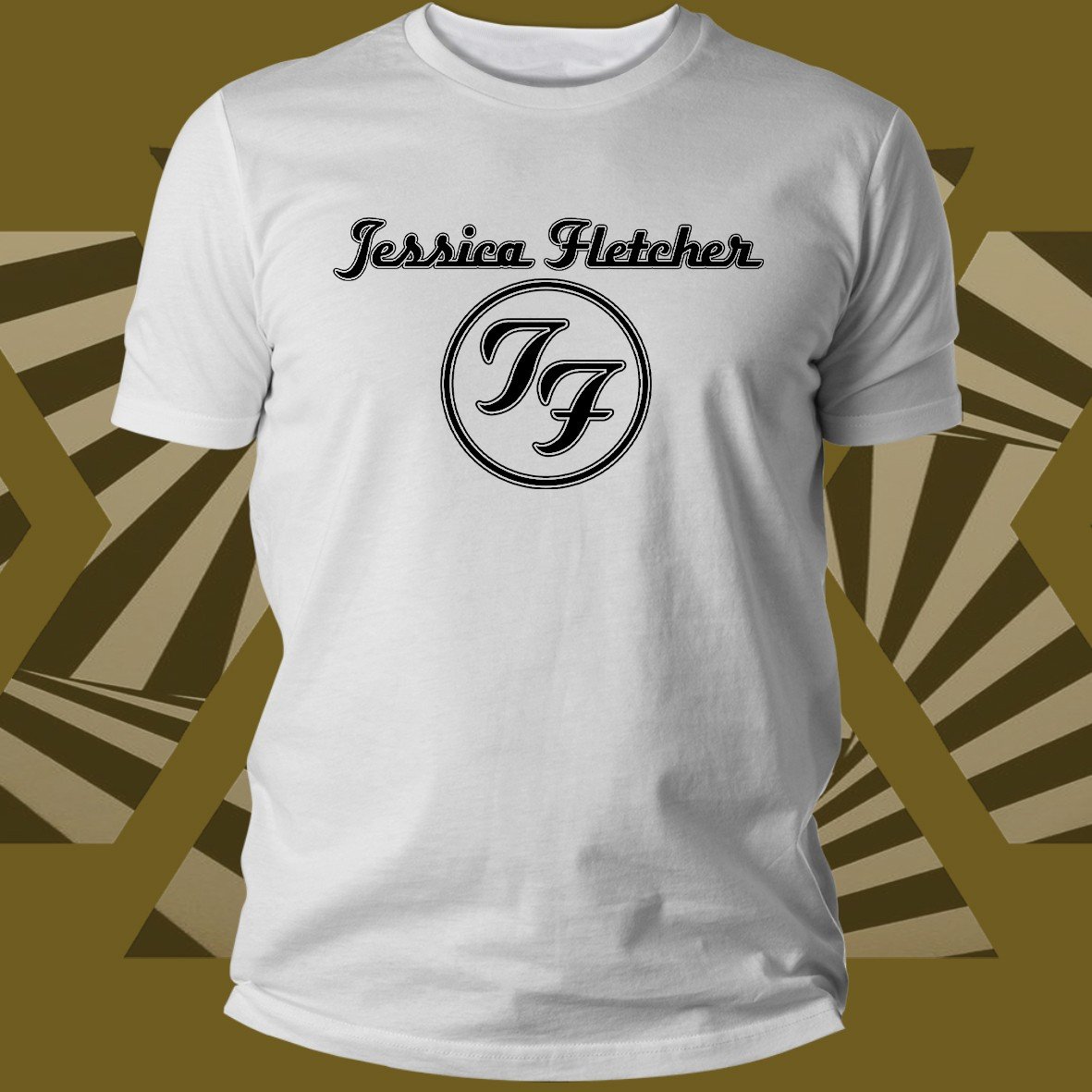 Matrix Music Store Tribe-Tee Rex Jessica Fletcher Foo Black t-shirt cotone