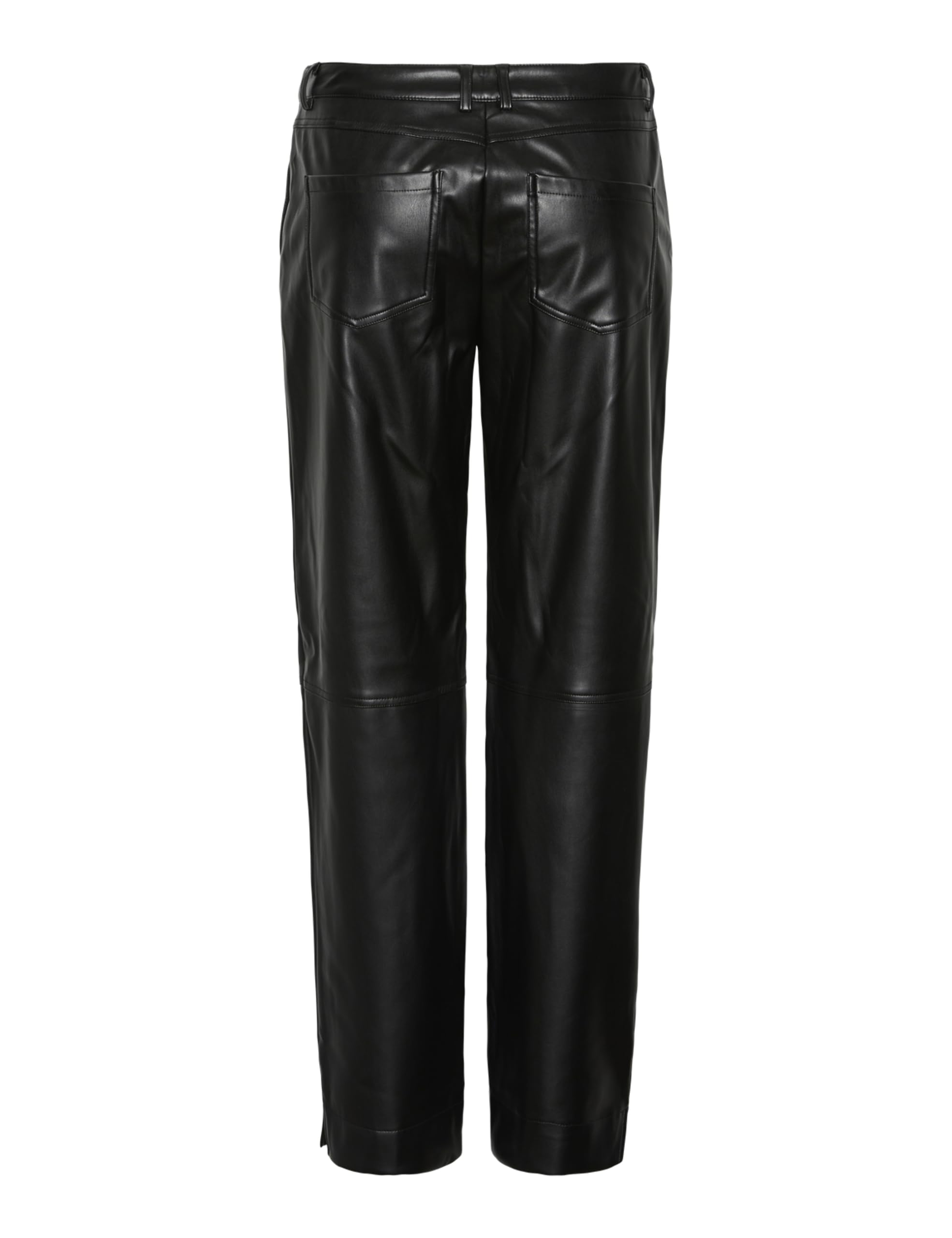 Pieces Pcneeth MW Pu Pants pantaloni donna taglia M