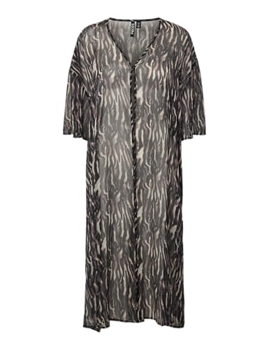 Pieces Pcatrud Kaftan Wvn Box BC vestito nero comodo