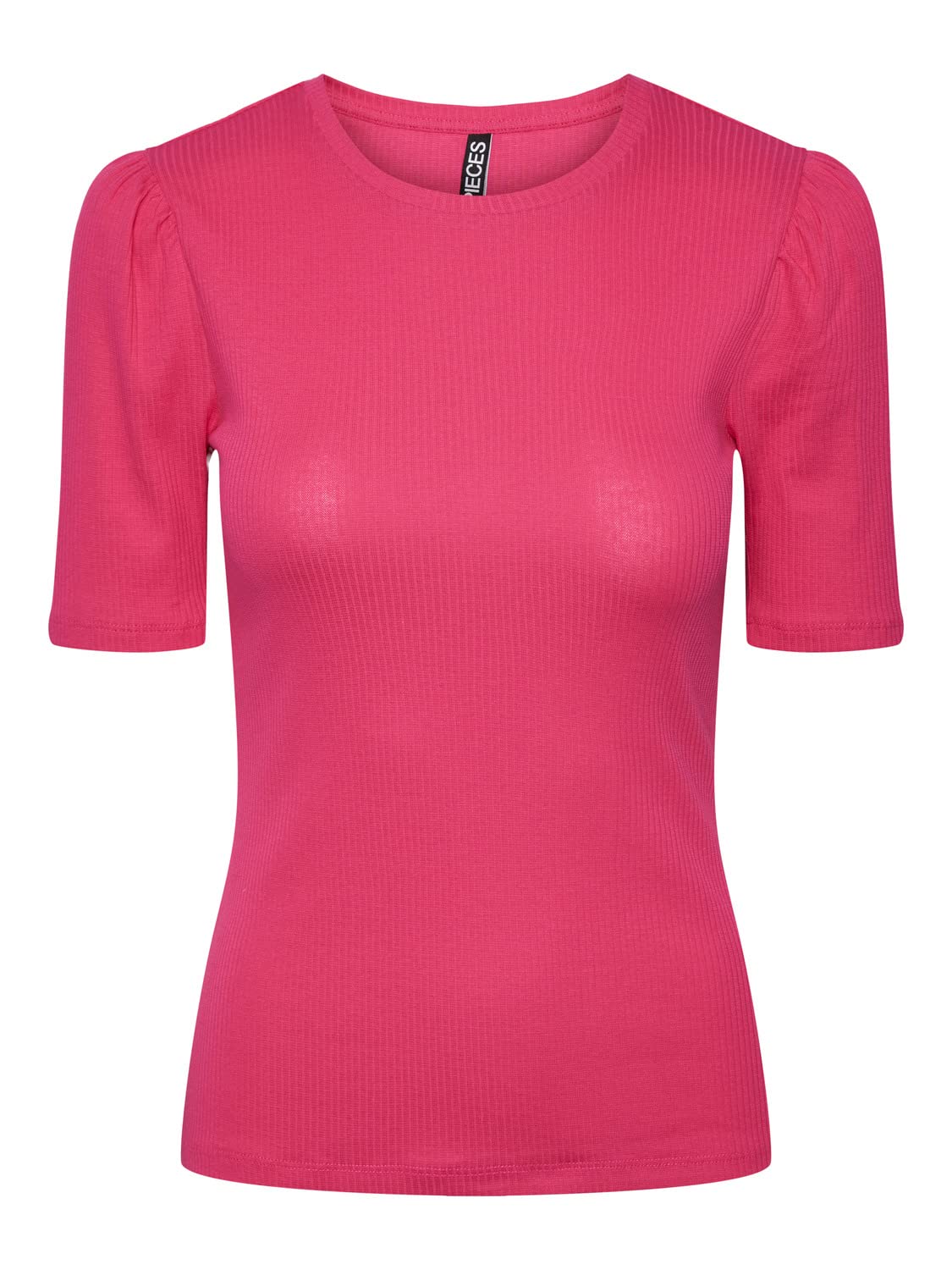 Pieces Pcruka Puff Top t-shirt donna maniche corte