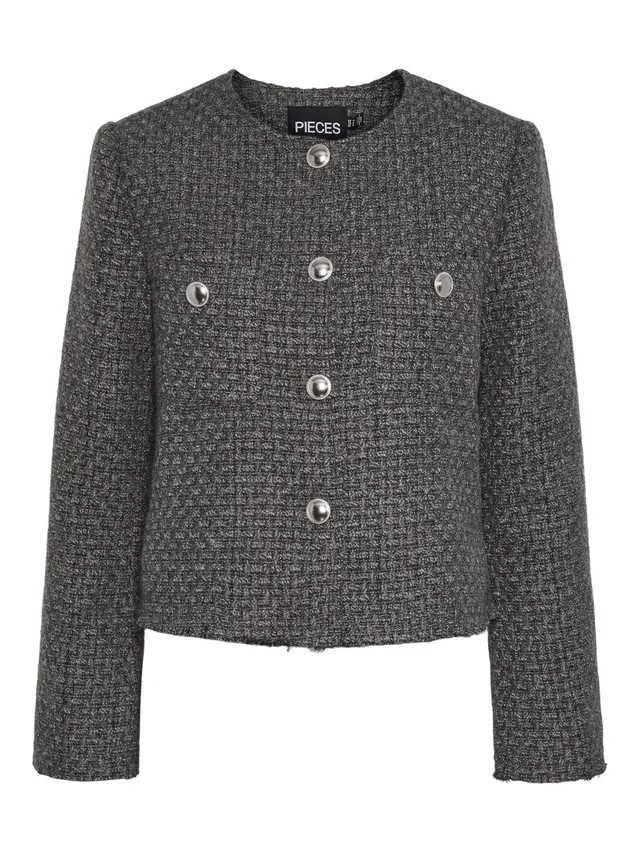 Pieces Pcnua giacca corta donna bouclé taglia M