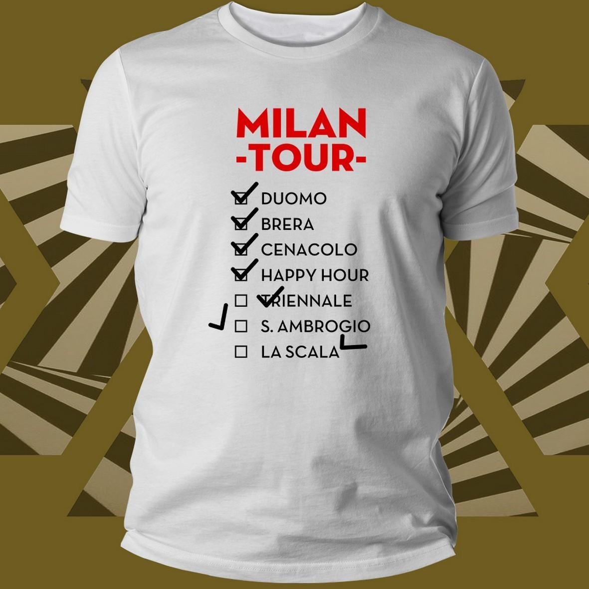 Matrix Milano Milan Tour t-shirt unisex cotone