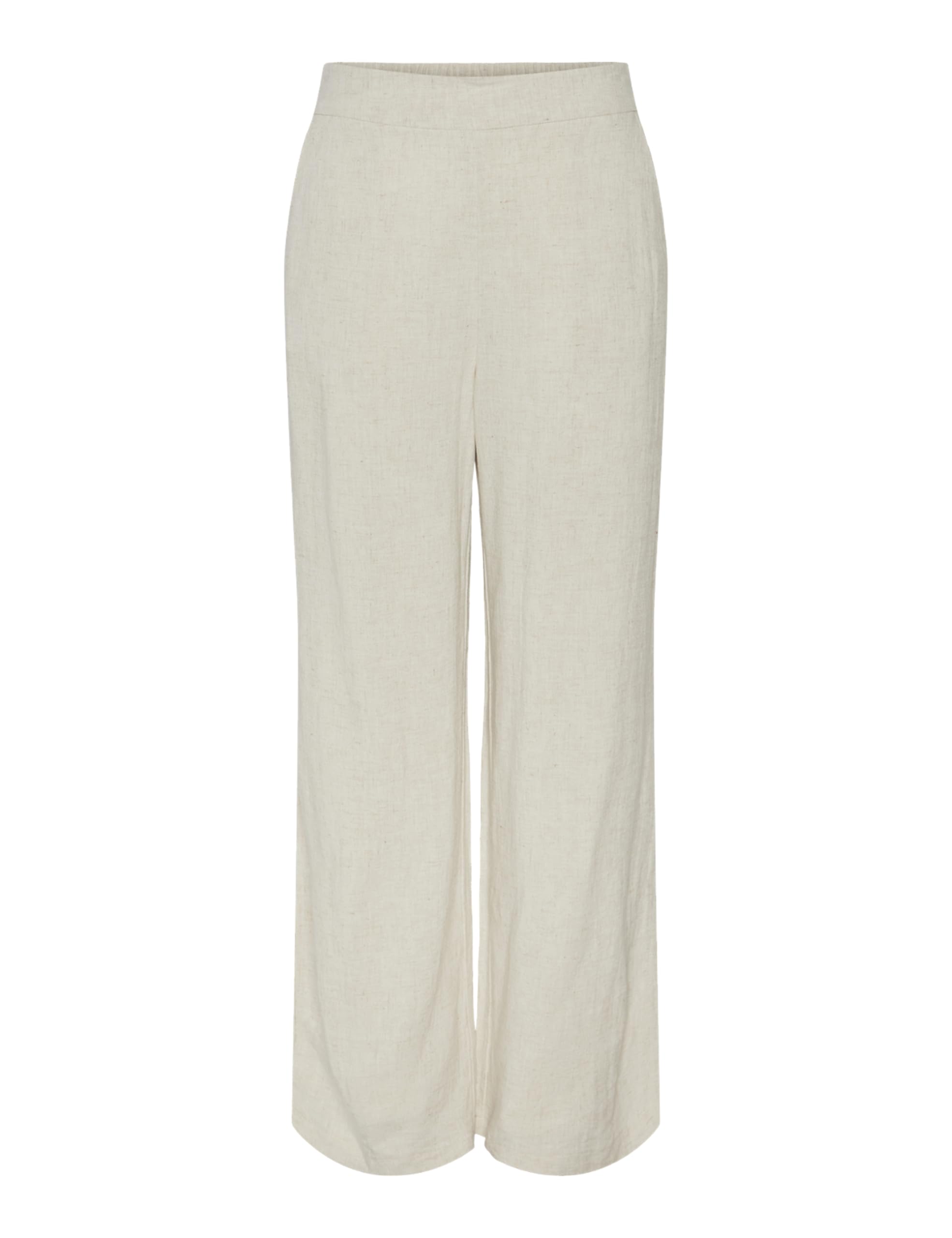 Pieces Pcvinsty HW Linen pantaloni lino donna 36/L viscosa