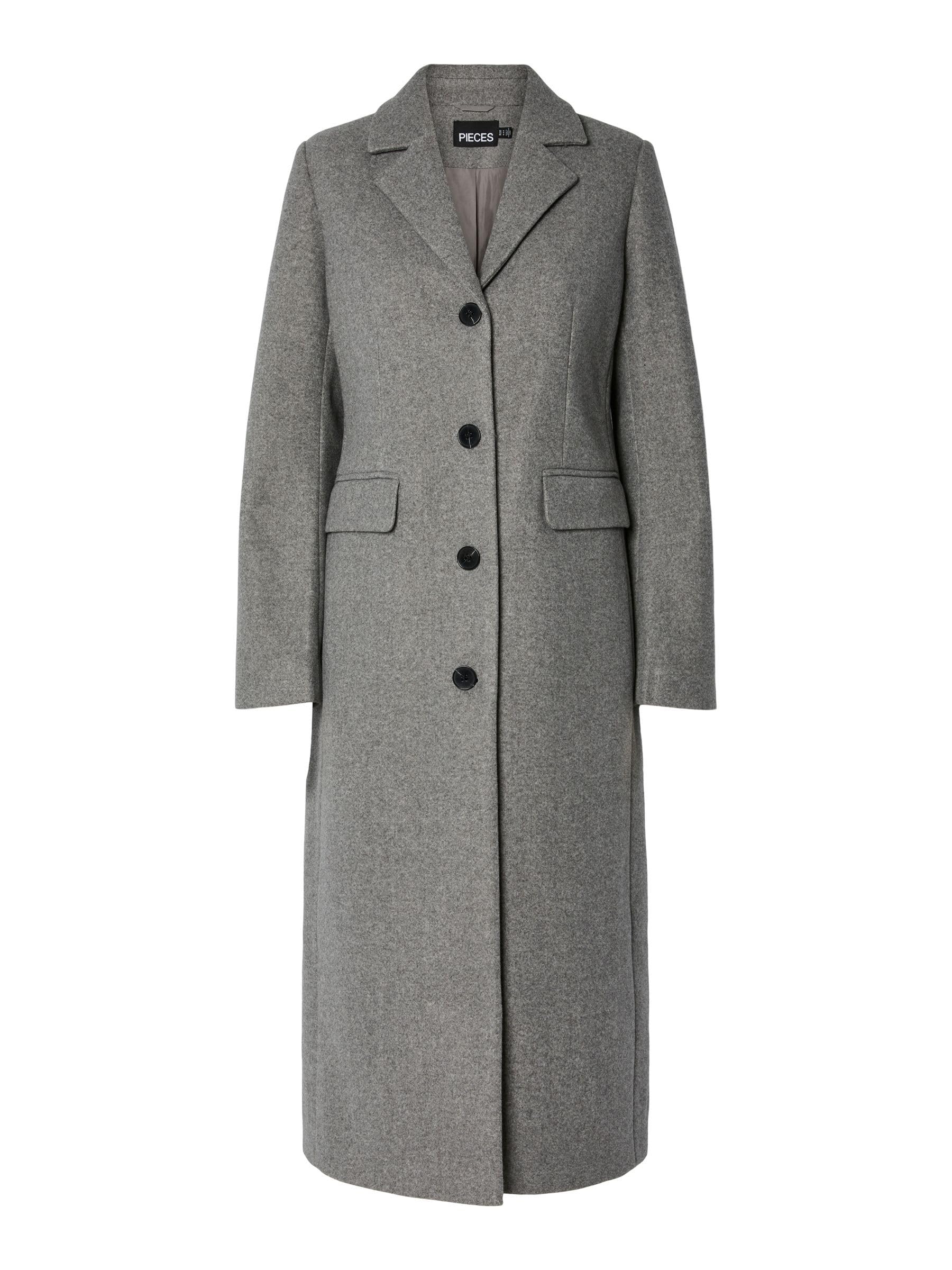 Pieces Pcjadine cappotto donna lungo invernale