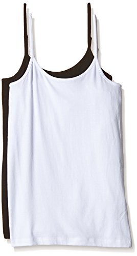 Pieces Pcholly Strap Top canotta donna blu 2 pezzi S